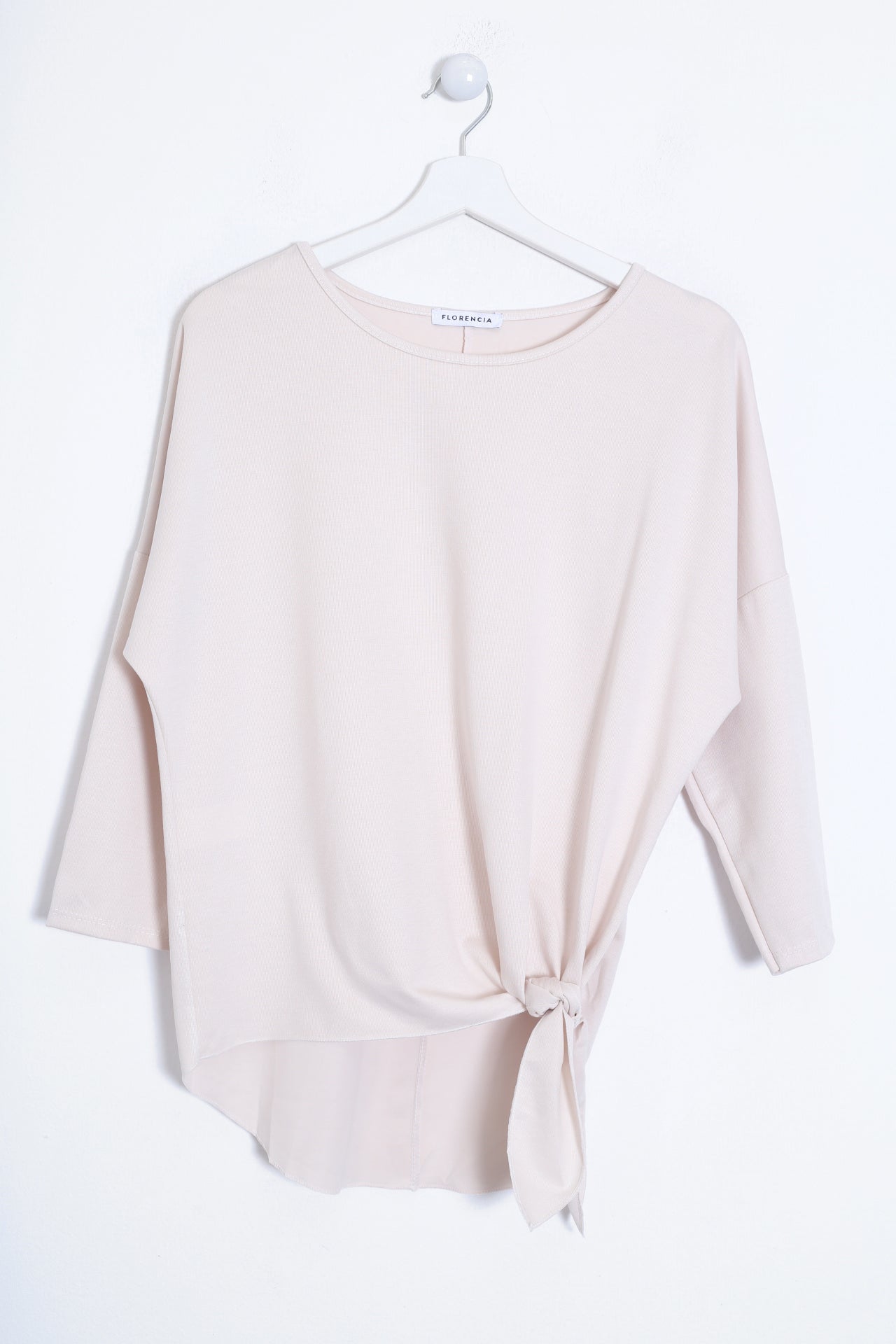 Camiseta Sicilia nudo cuello redondo