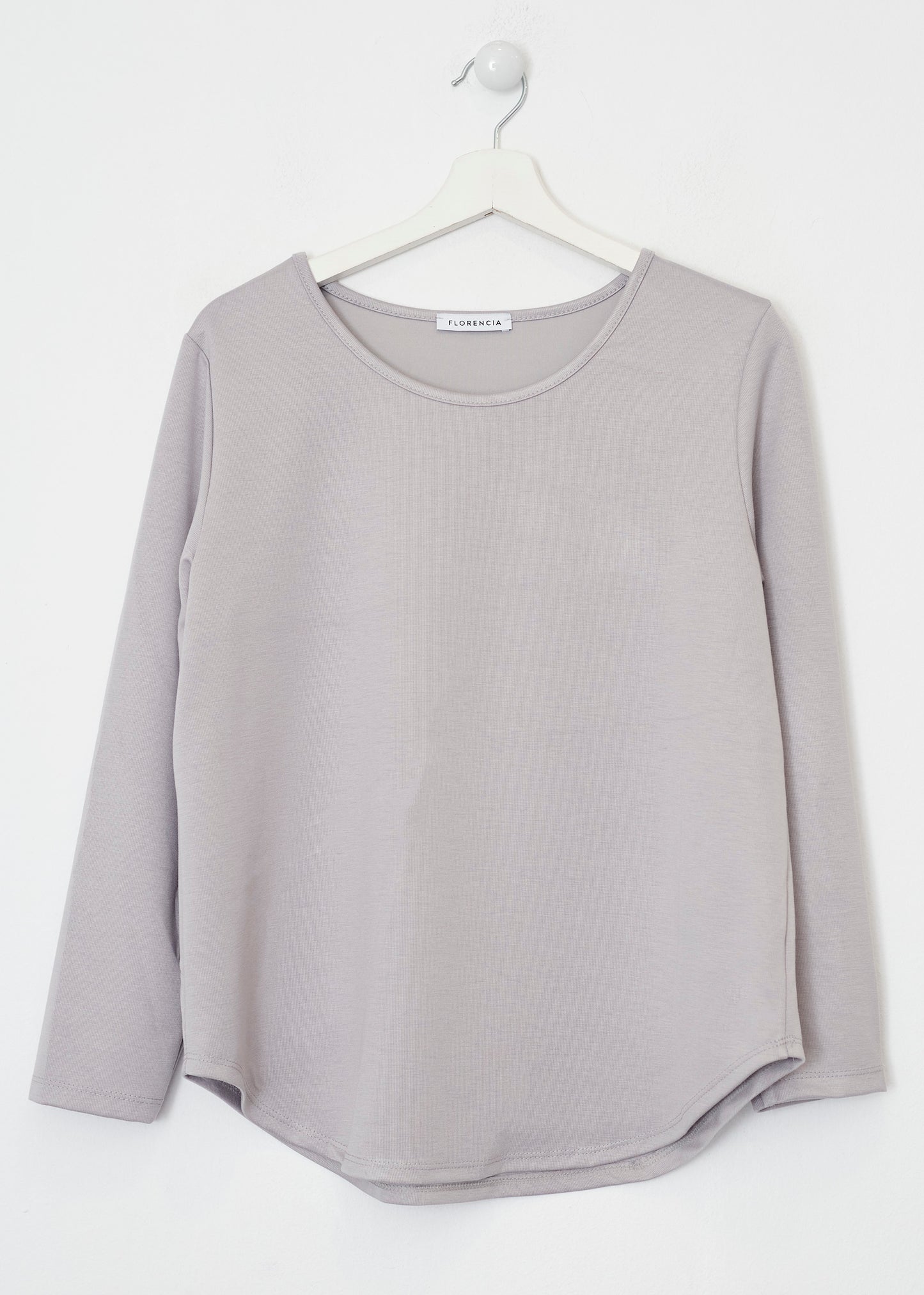 Camiseta básica cuello redondo