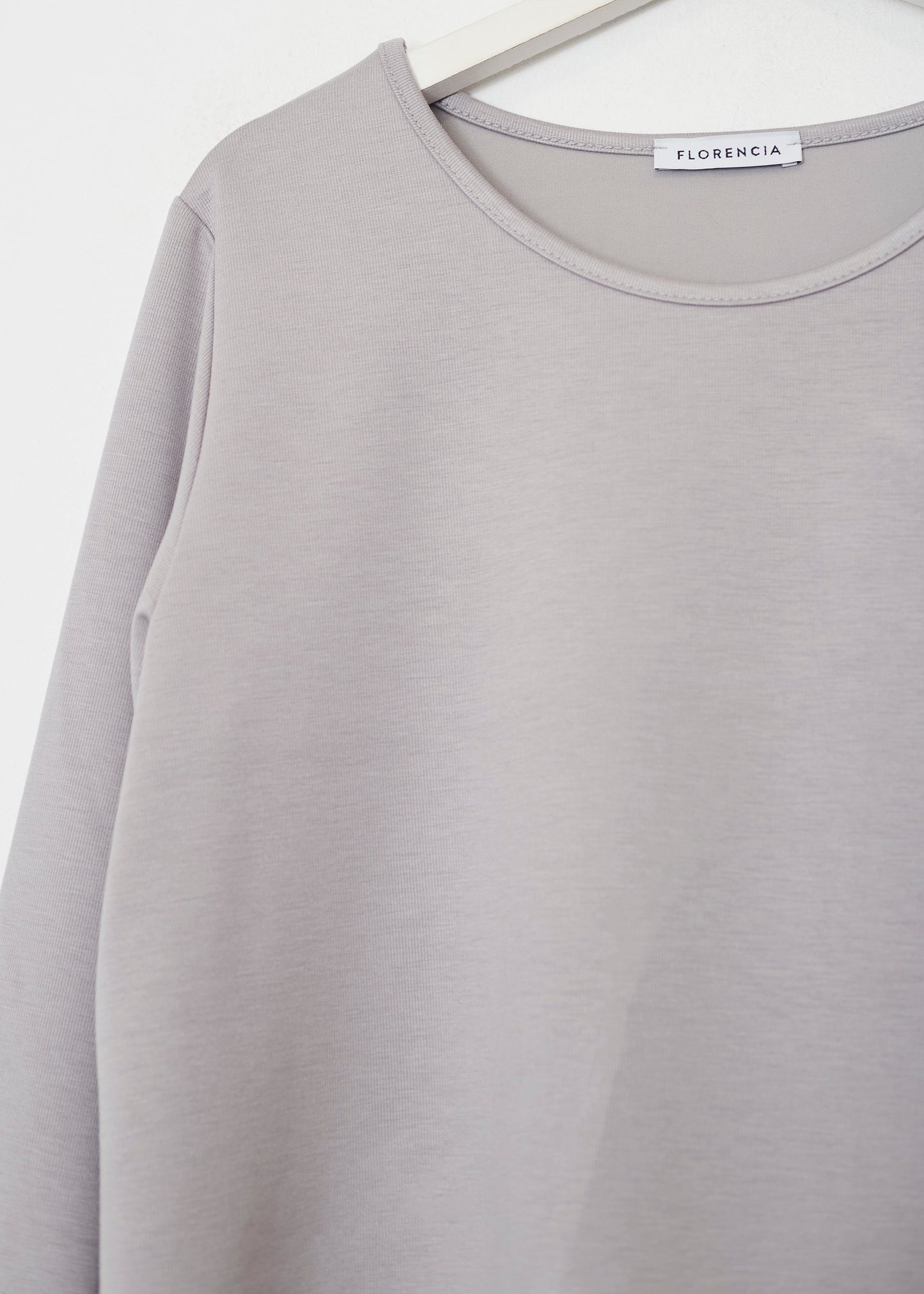 Camiseta básica cuello redondo
