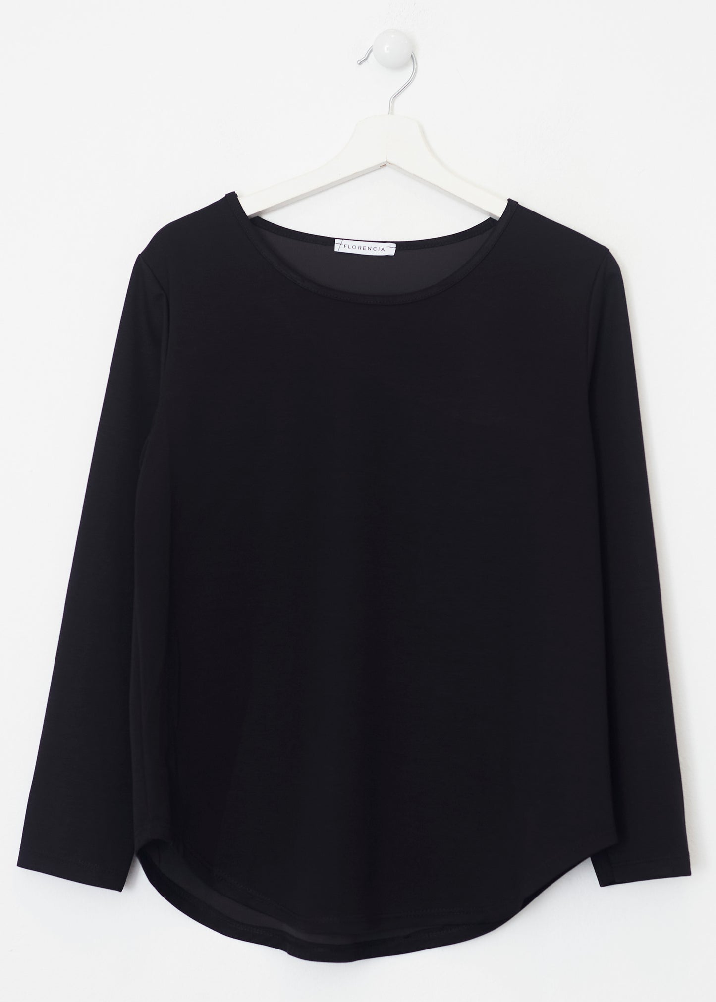 Camiseta básica cuello redondo