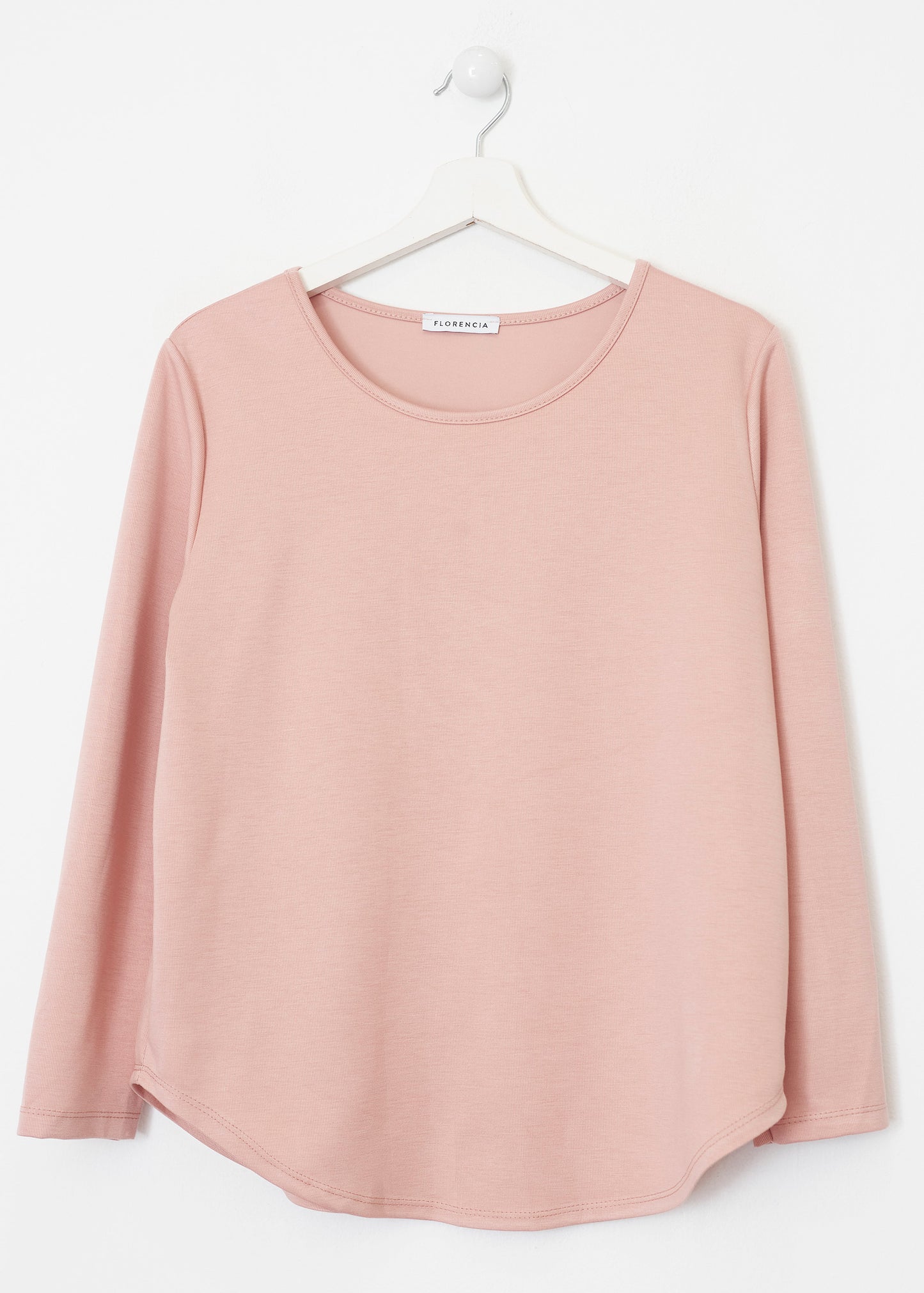 Camiseta básica cuello redondo