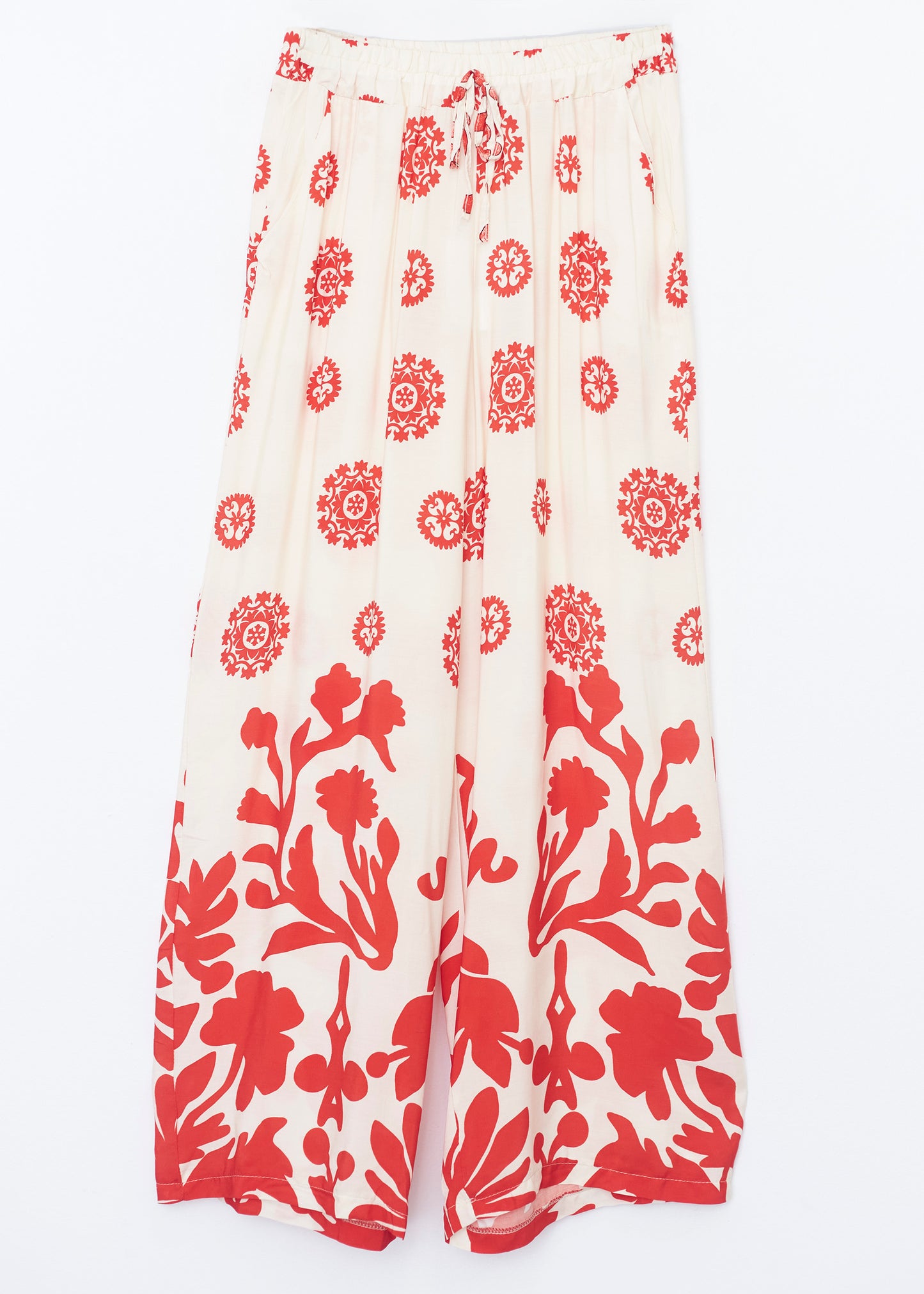 Navy palazzo pants