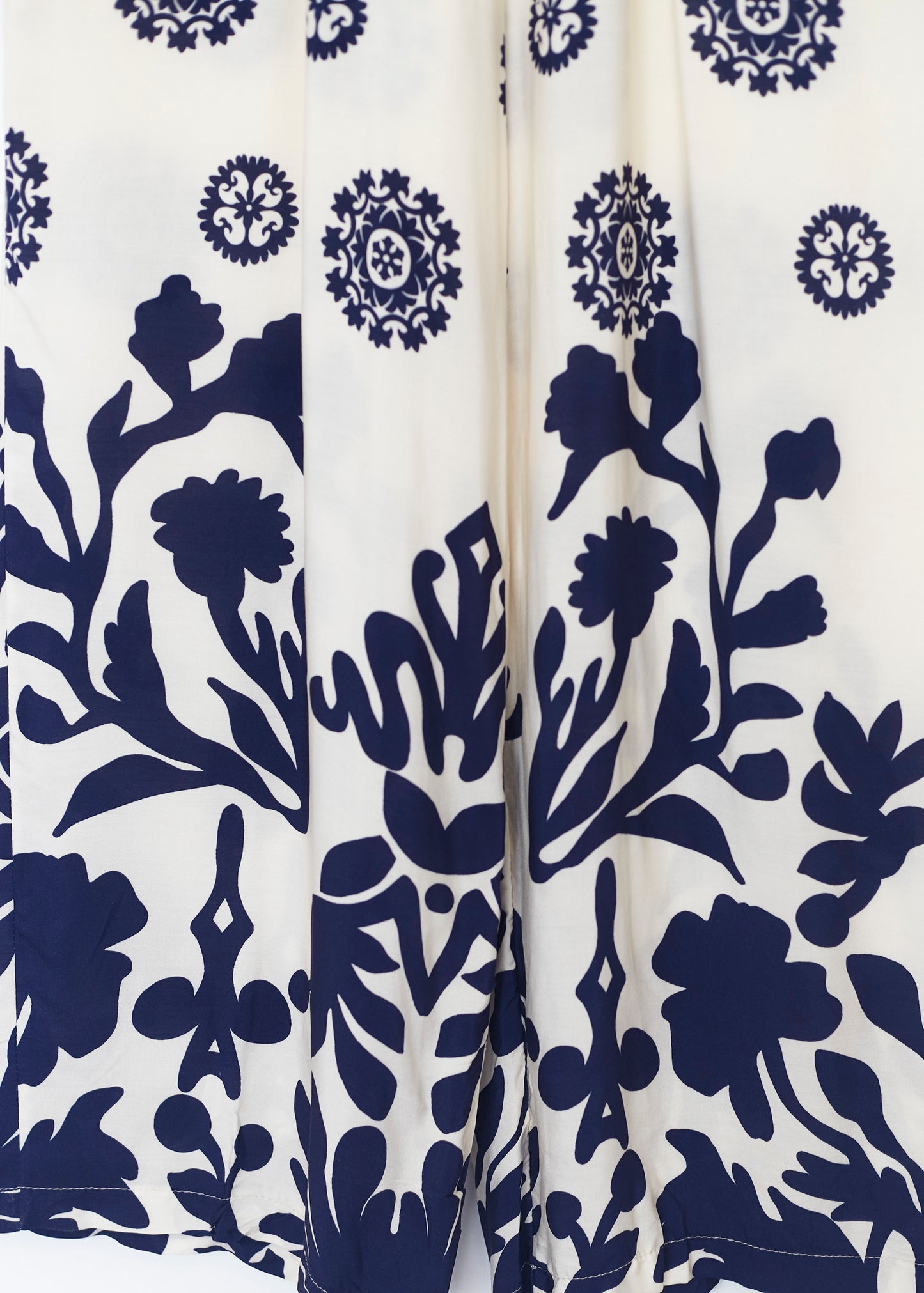 Navy palazzo pants