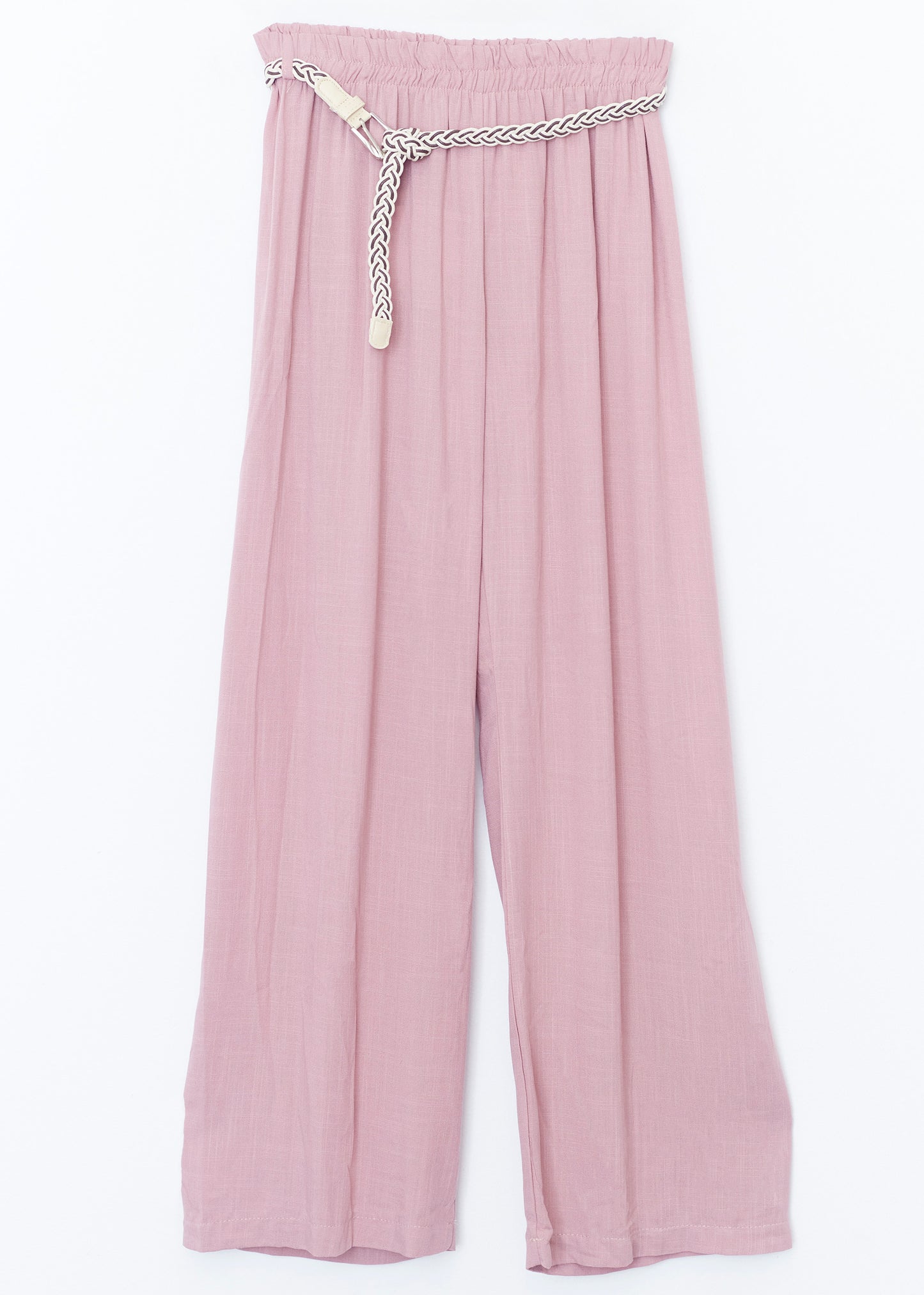 Pantalones palazzo textura