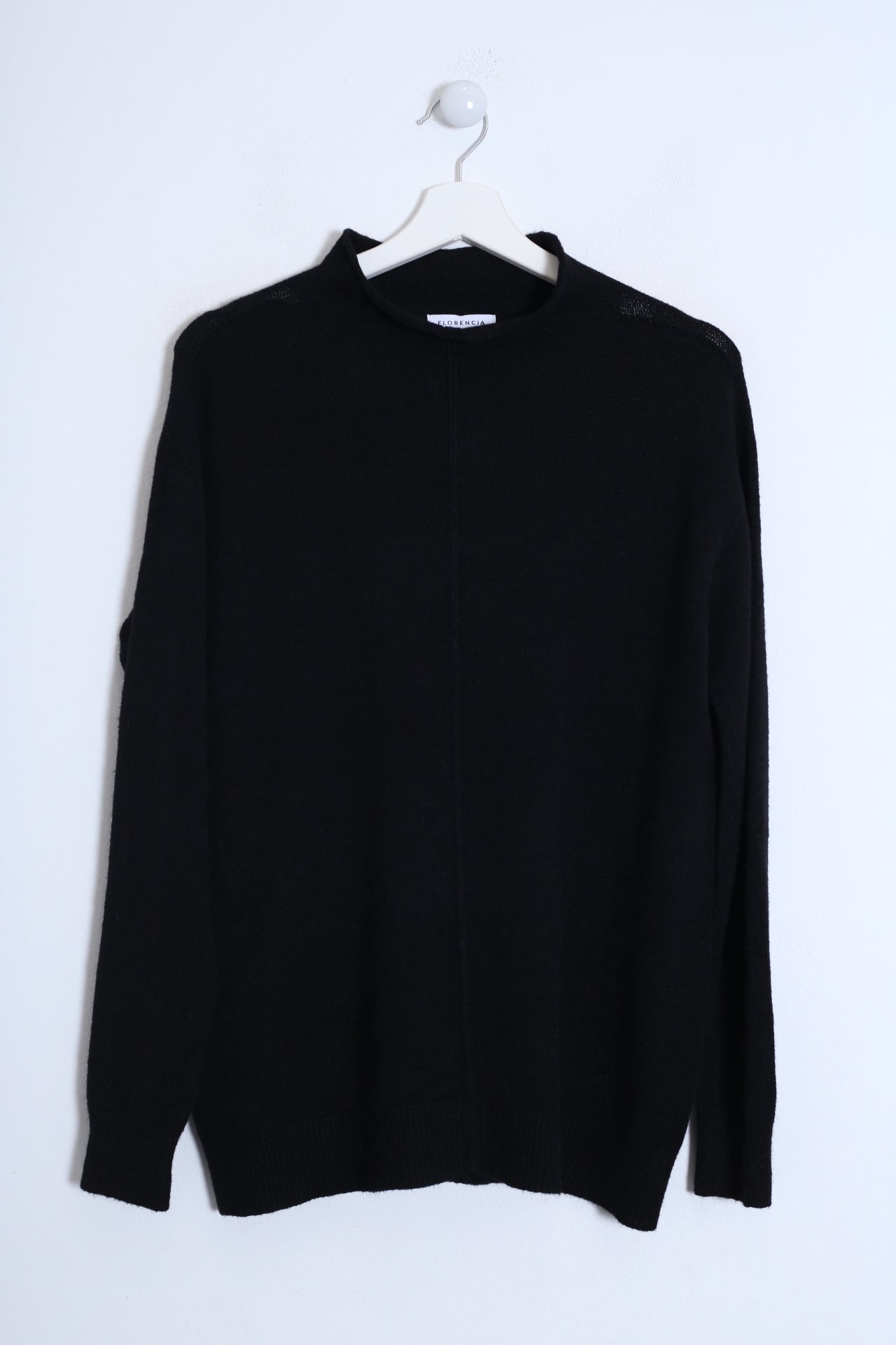 Jersey sin costuras cuello subido