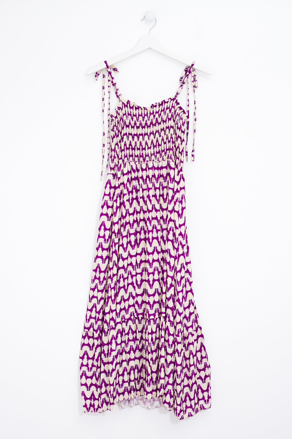 Vestido midi estampado