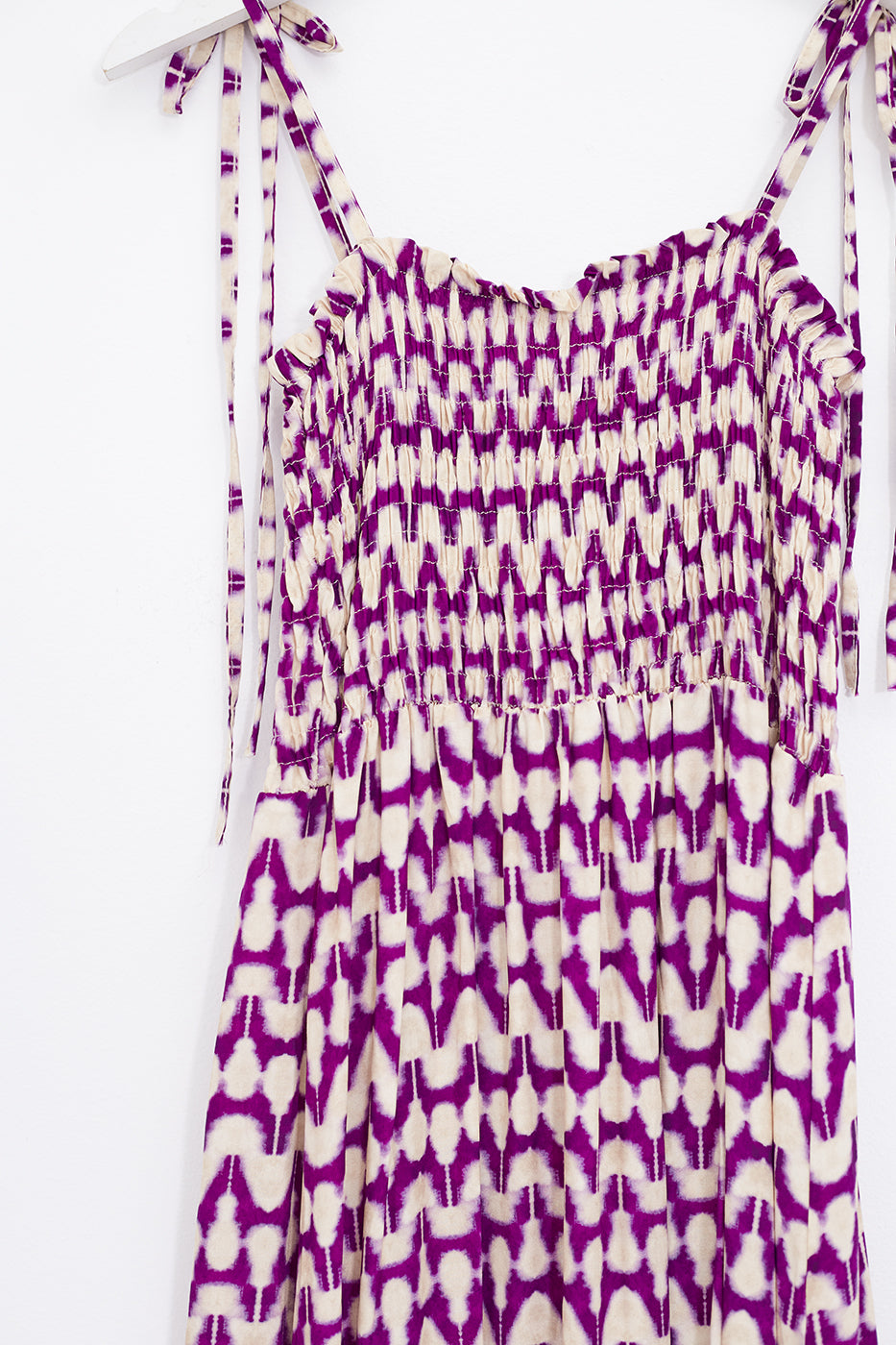 Vestido midi estampado