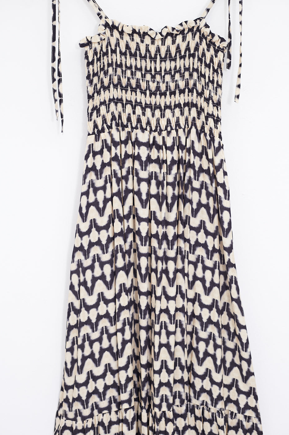 Vestido midi estampado