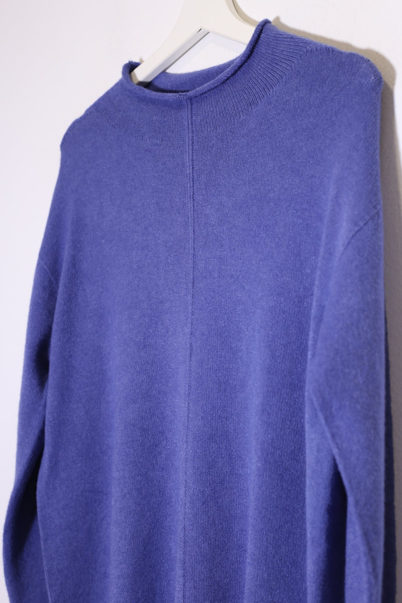 Jersey sin costuras cuello subido