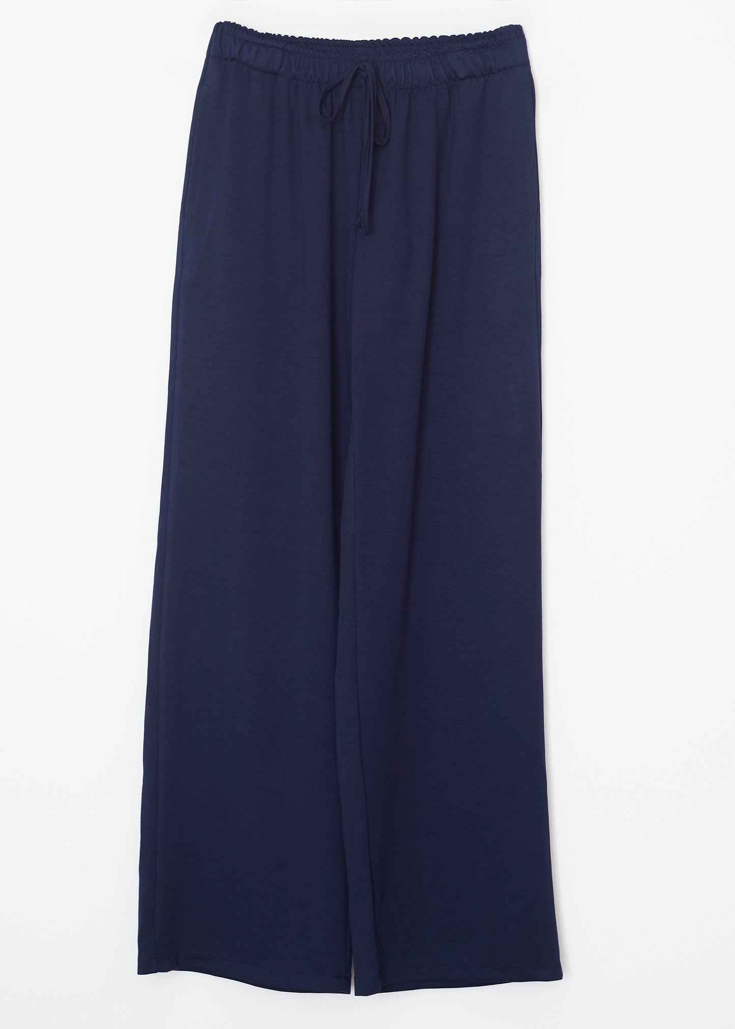 Pantalones palazzo punto