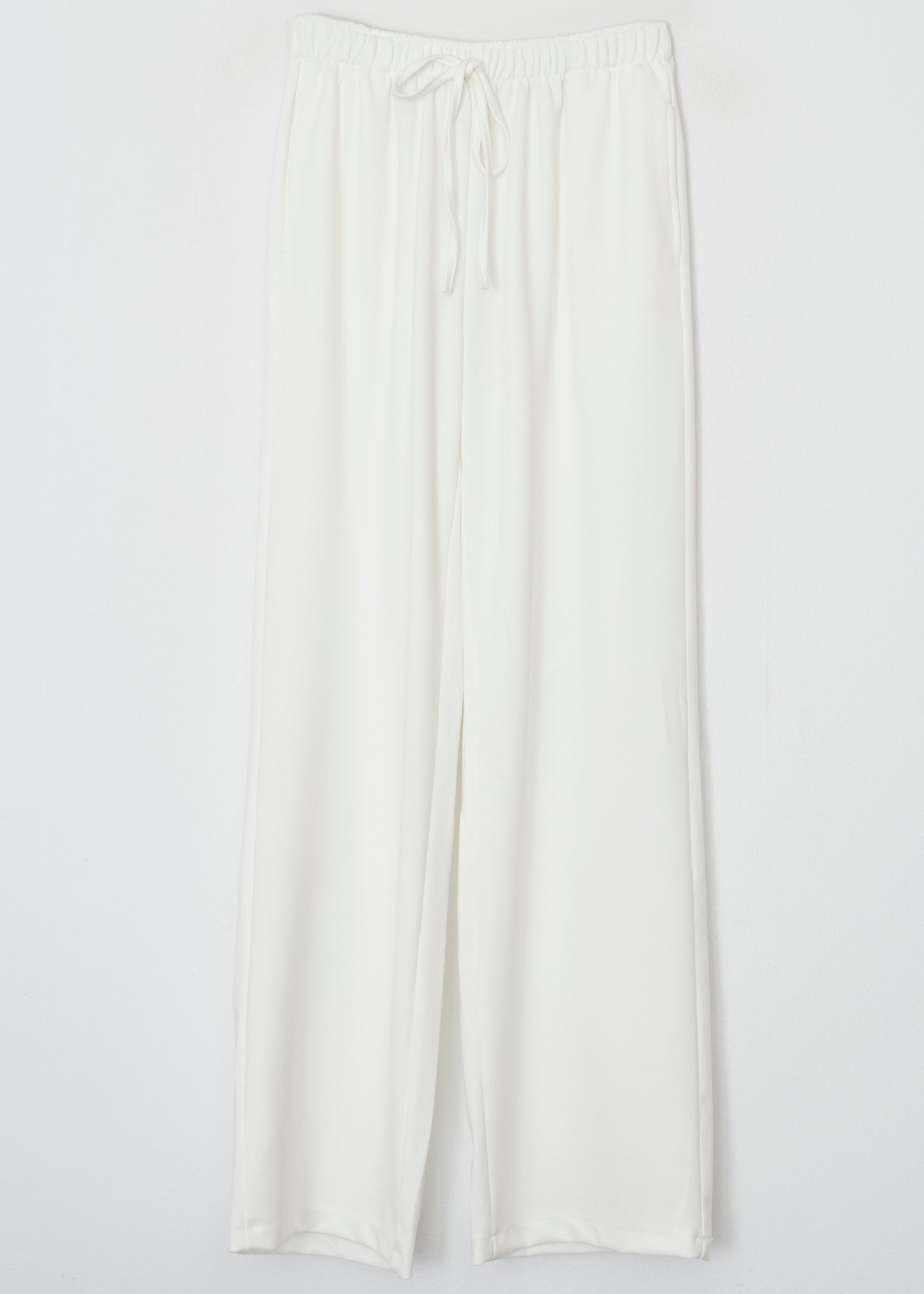 Pantalones palazzo punto