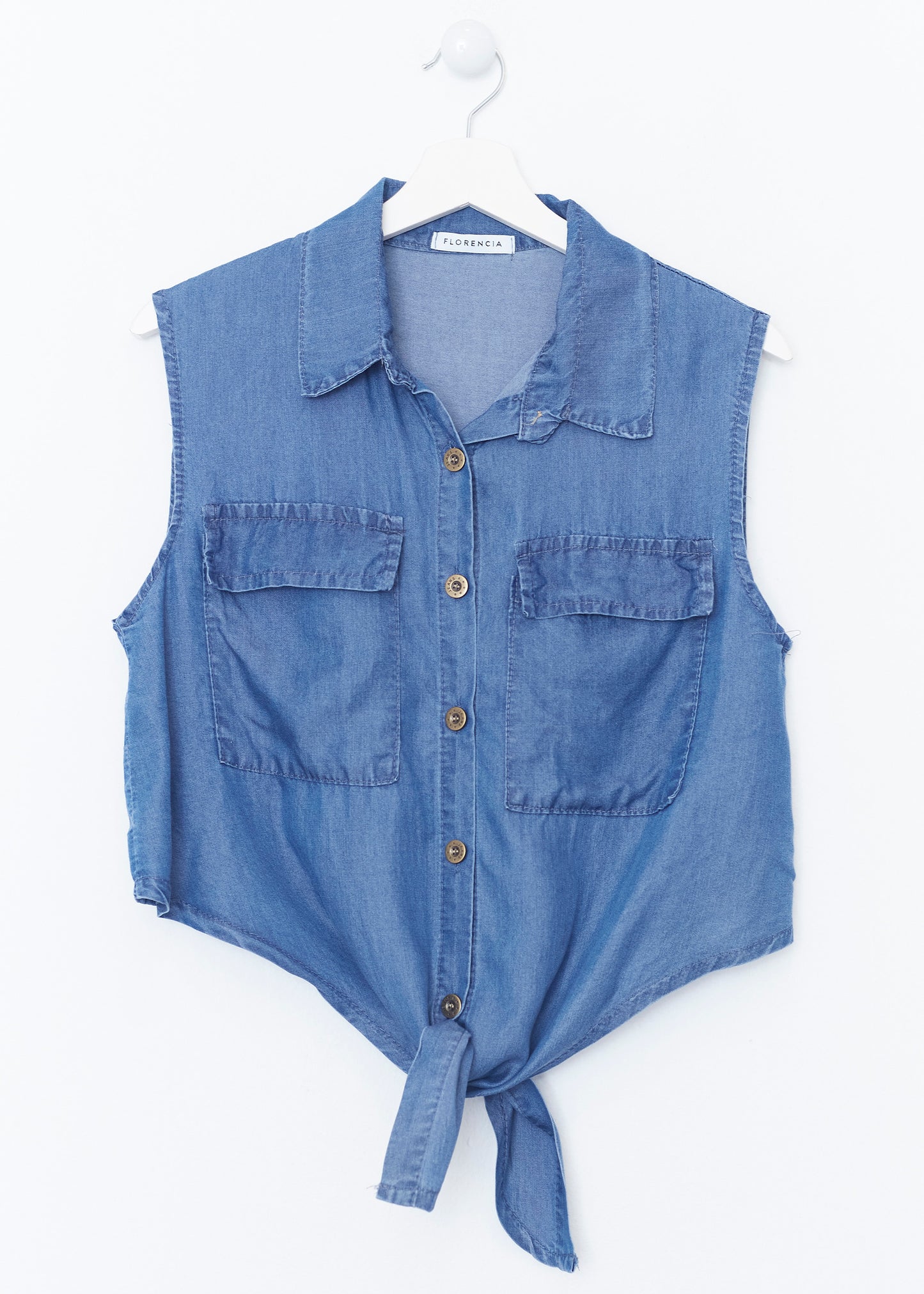 Top tencel nudo