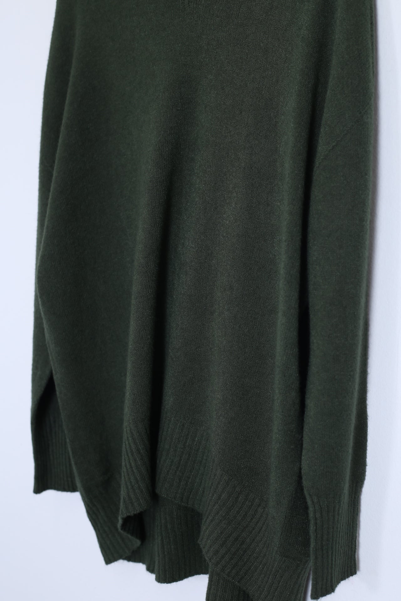 Jersey sin costuras cuello punta