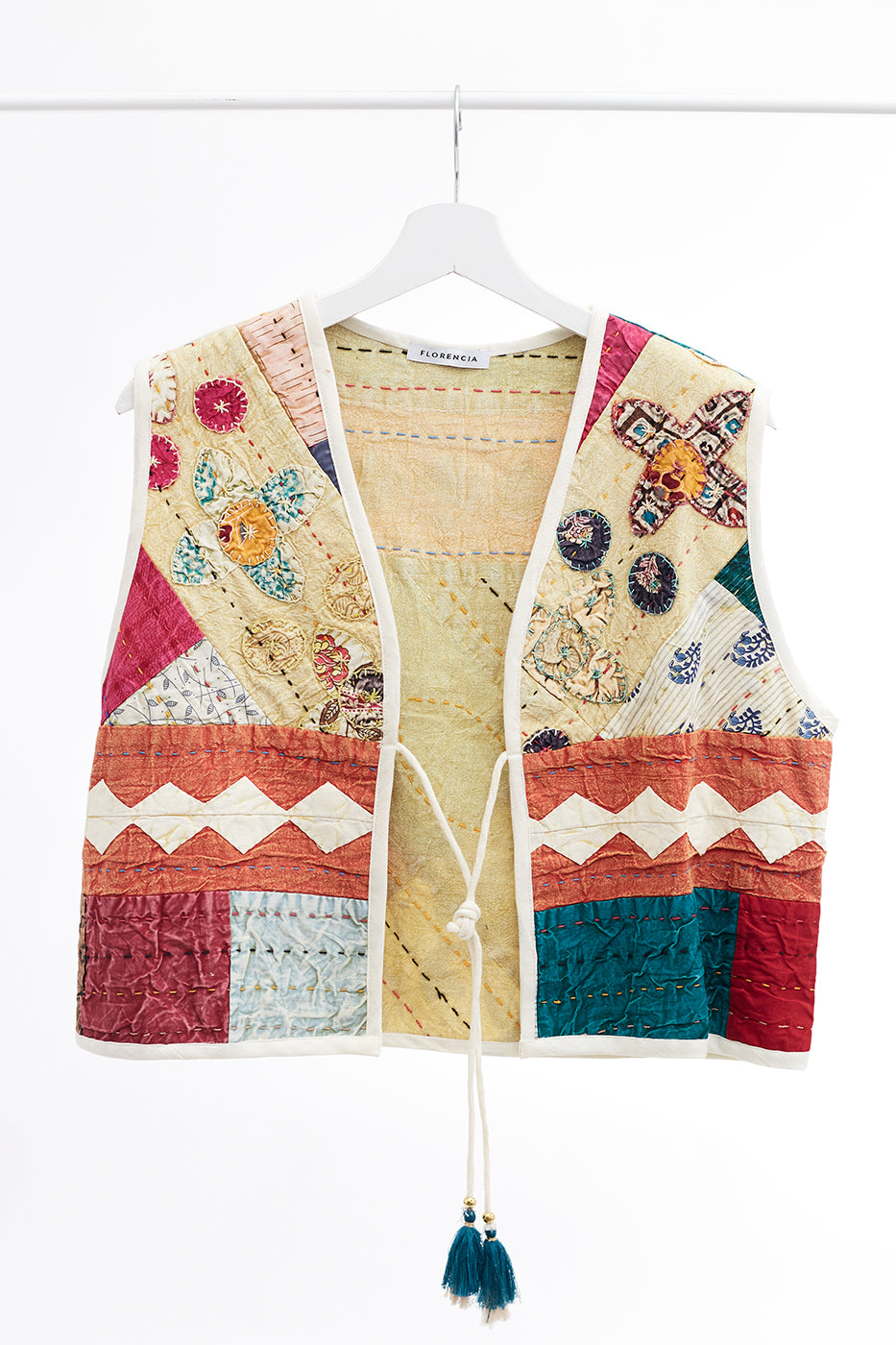 Chaleco patchwork