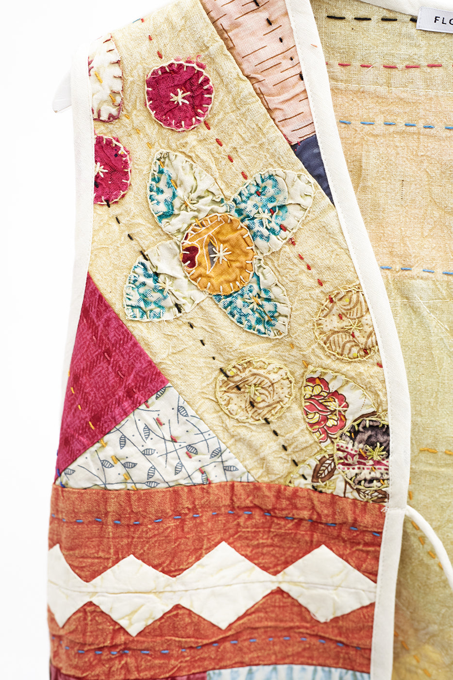 Chaleco patchwork