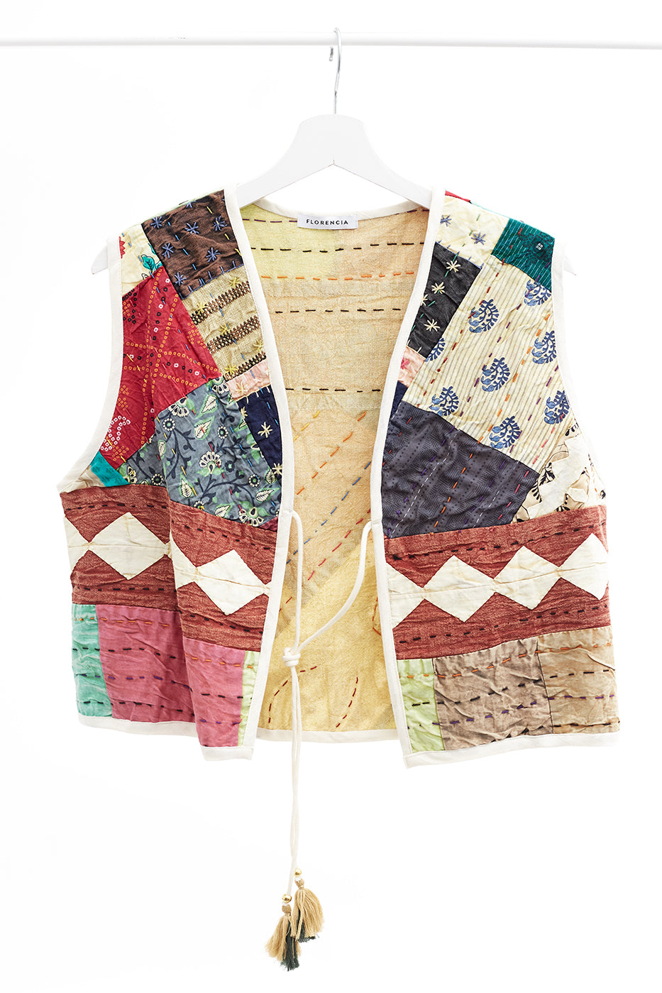 Chaleco patchwork
