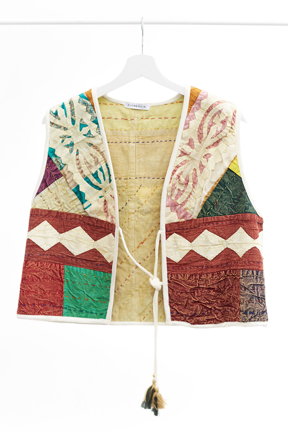 Chaleco patchwork