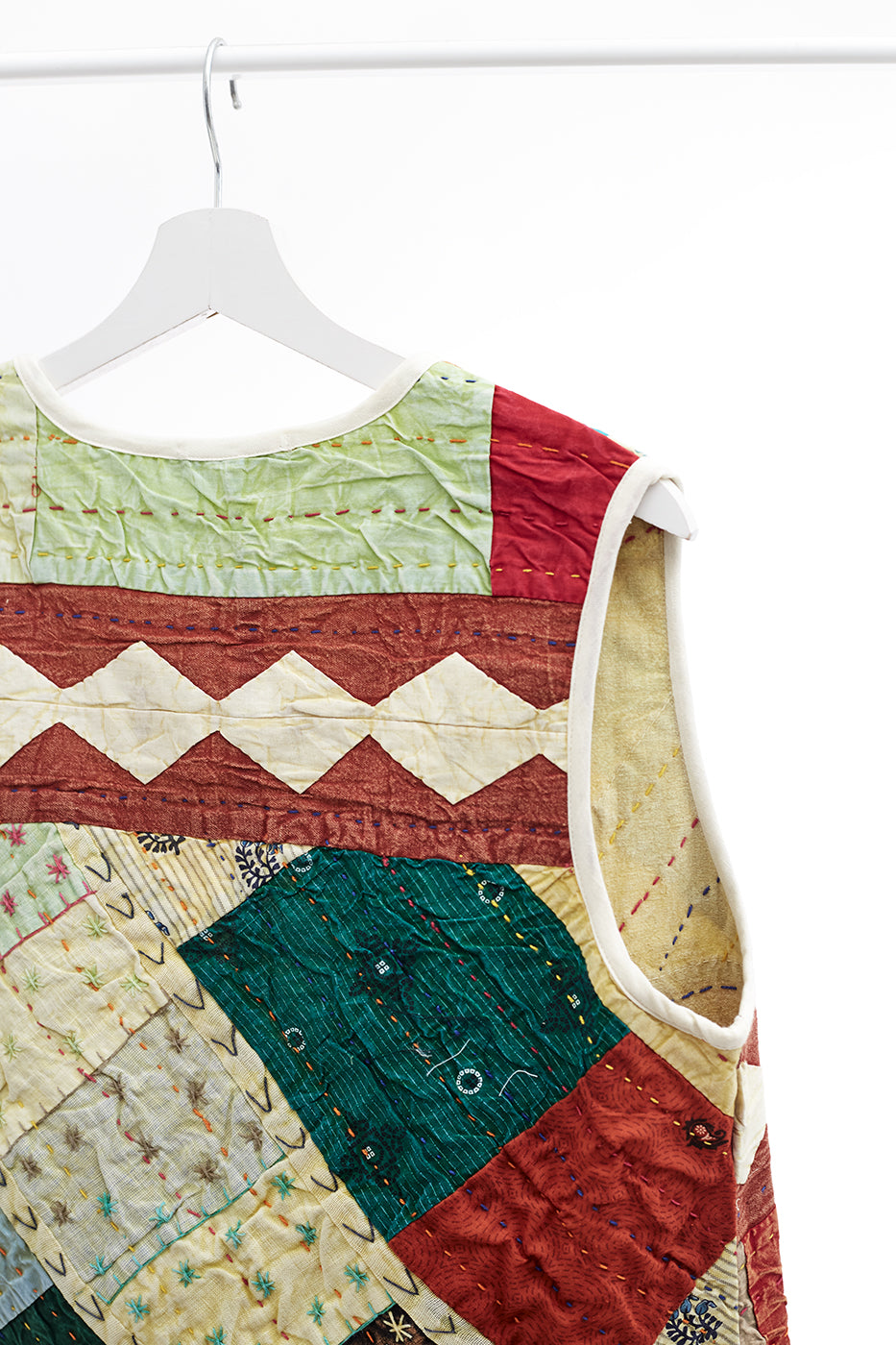 Chaleco patchwork