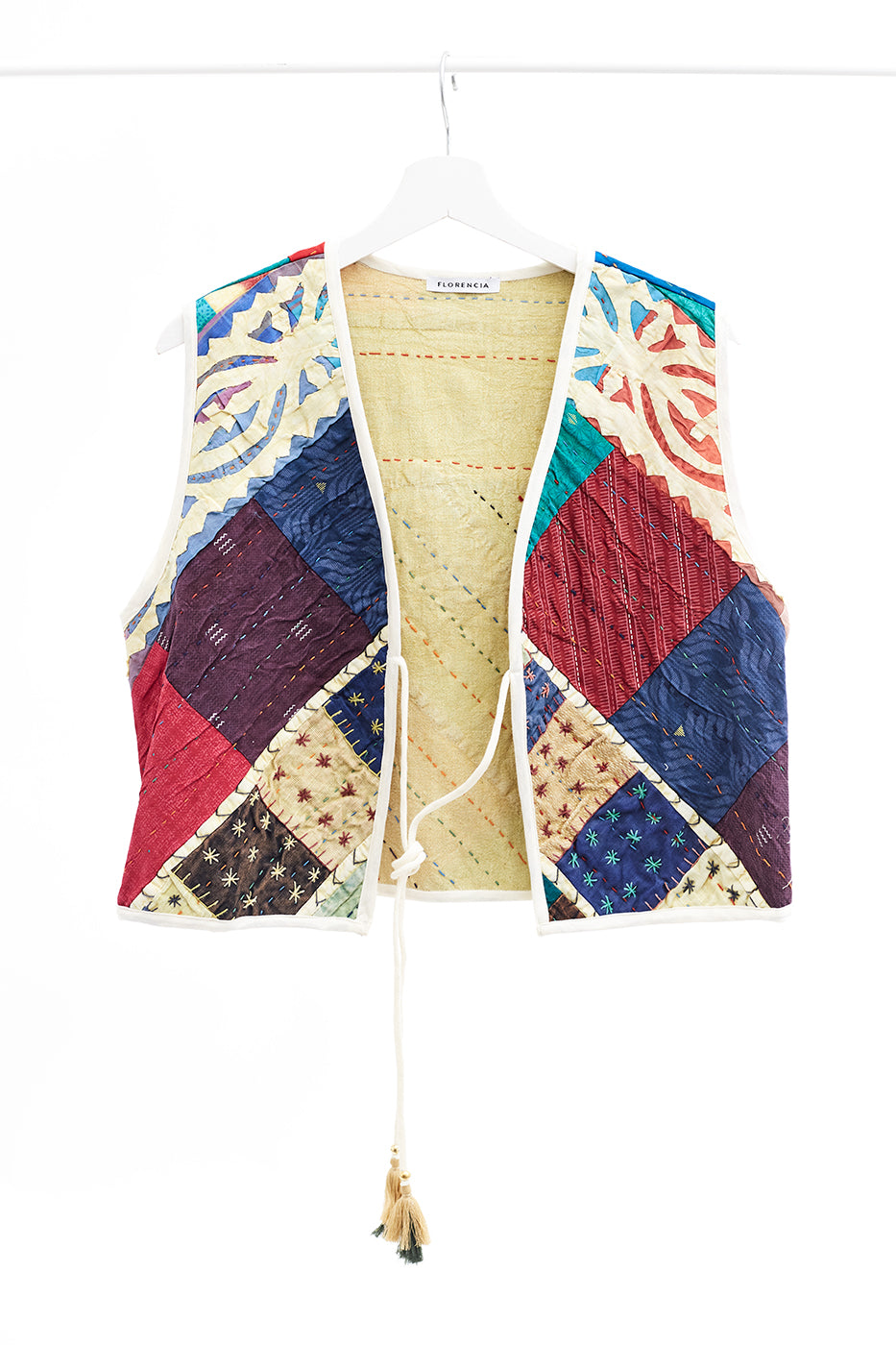 Chaleco patchwork