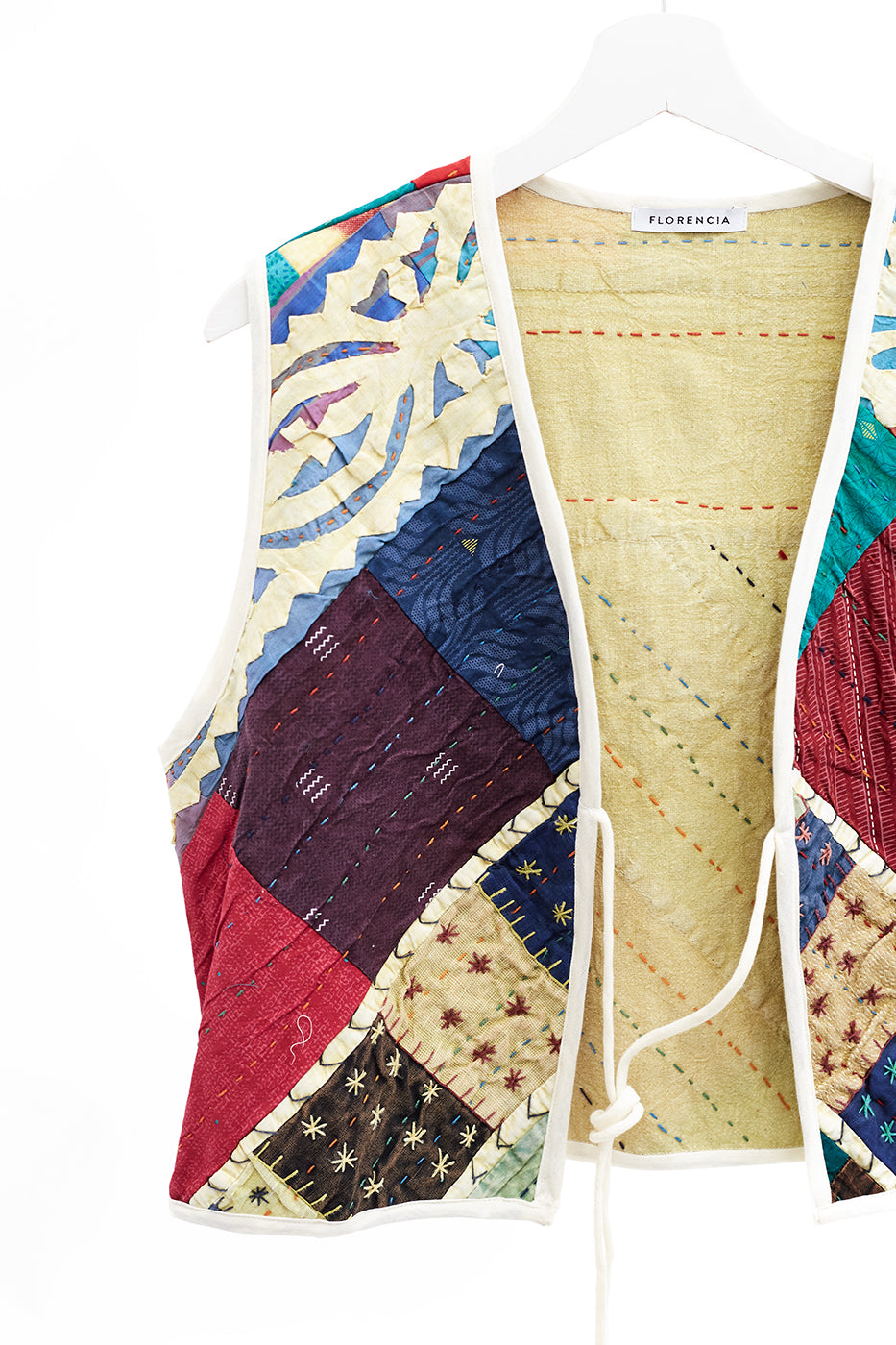 Chaleco patchwork