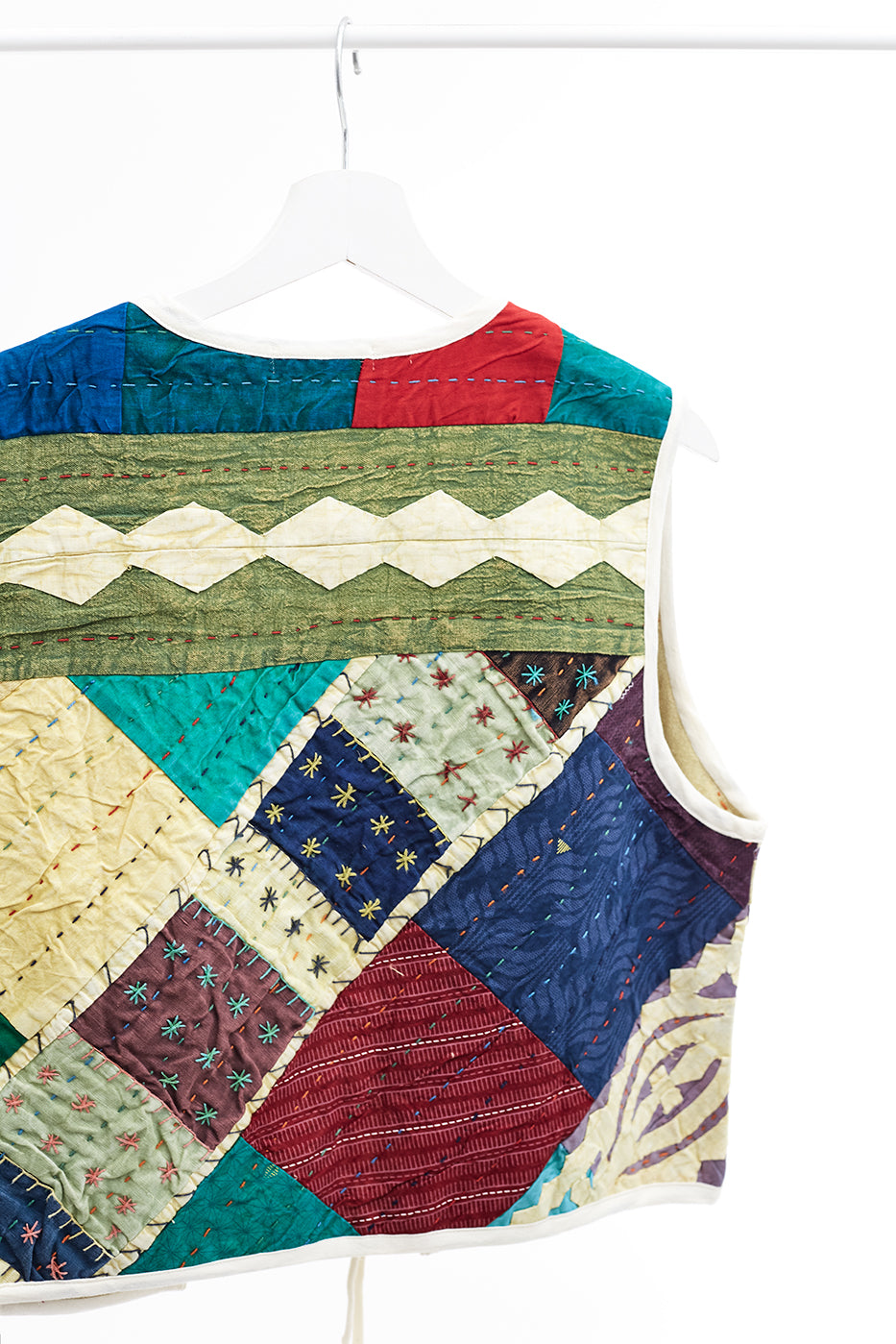 Chaleco patchwork