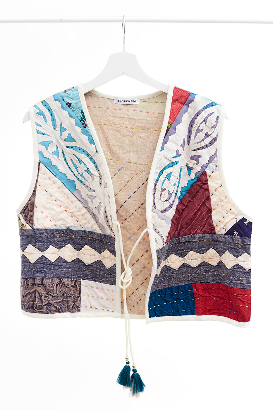 Chaleco patchwork