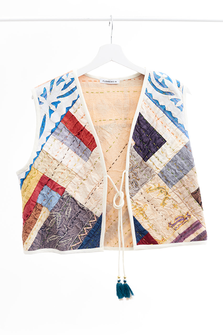 Chaleco patchwork