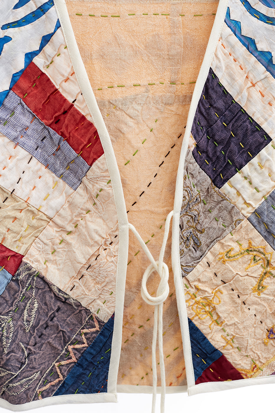 Chaleco patchwork