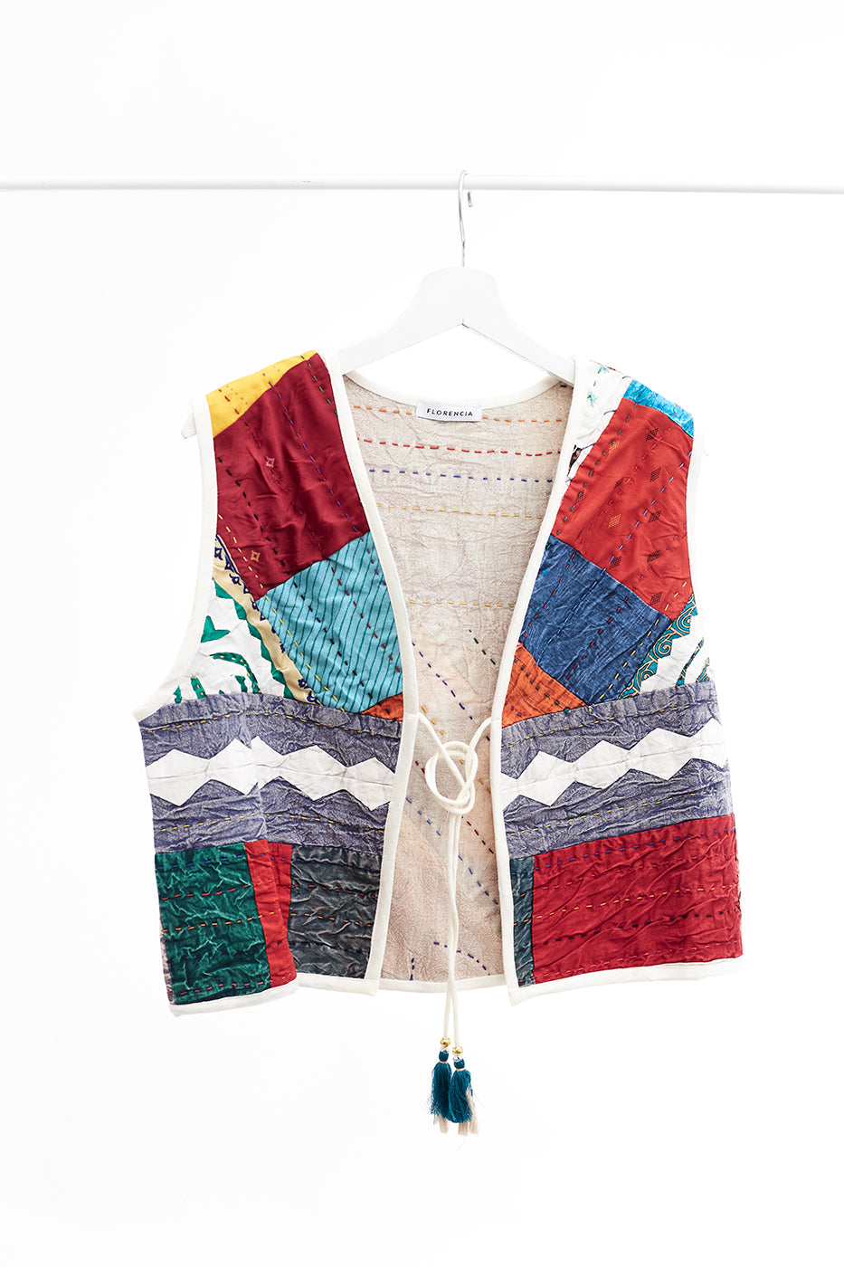 Chaleco patchwork