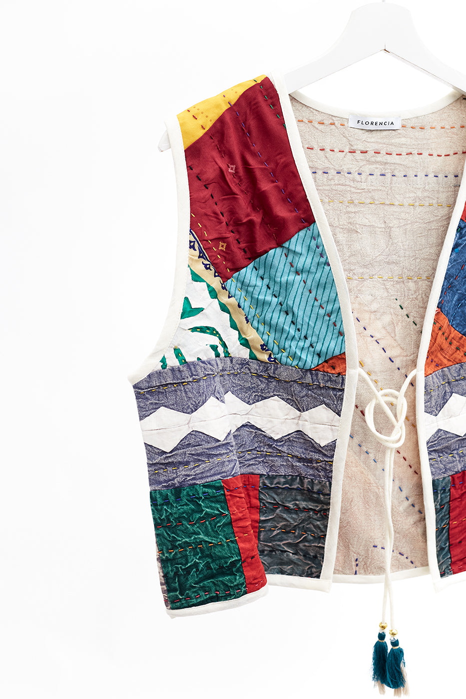 Chaleco patchwork