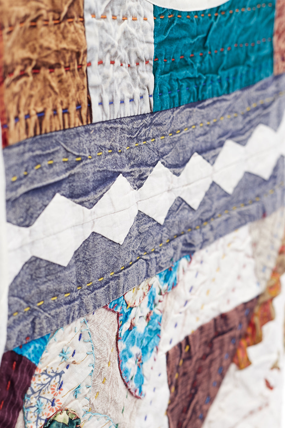 Chaleco patchwork