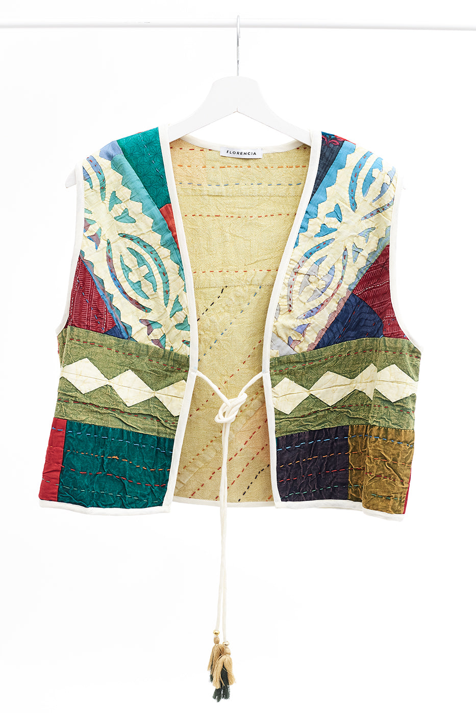 Chaleco patchwork