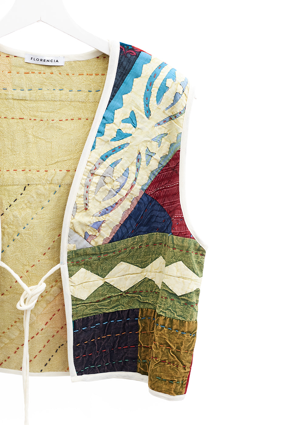 Chaleco patchwork