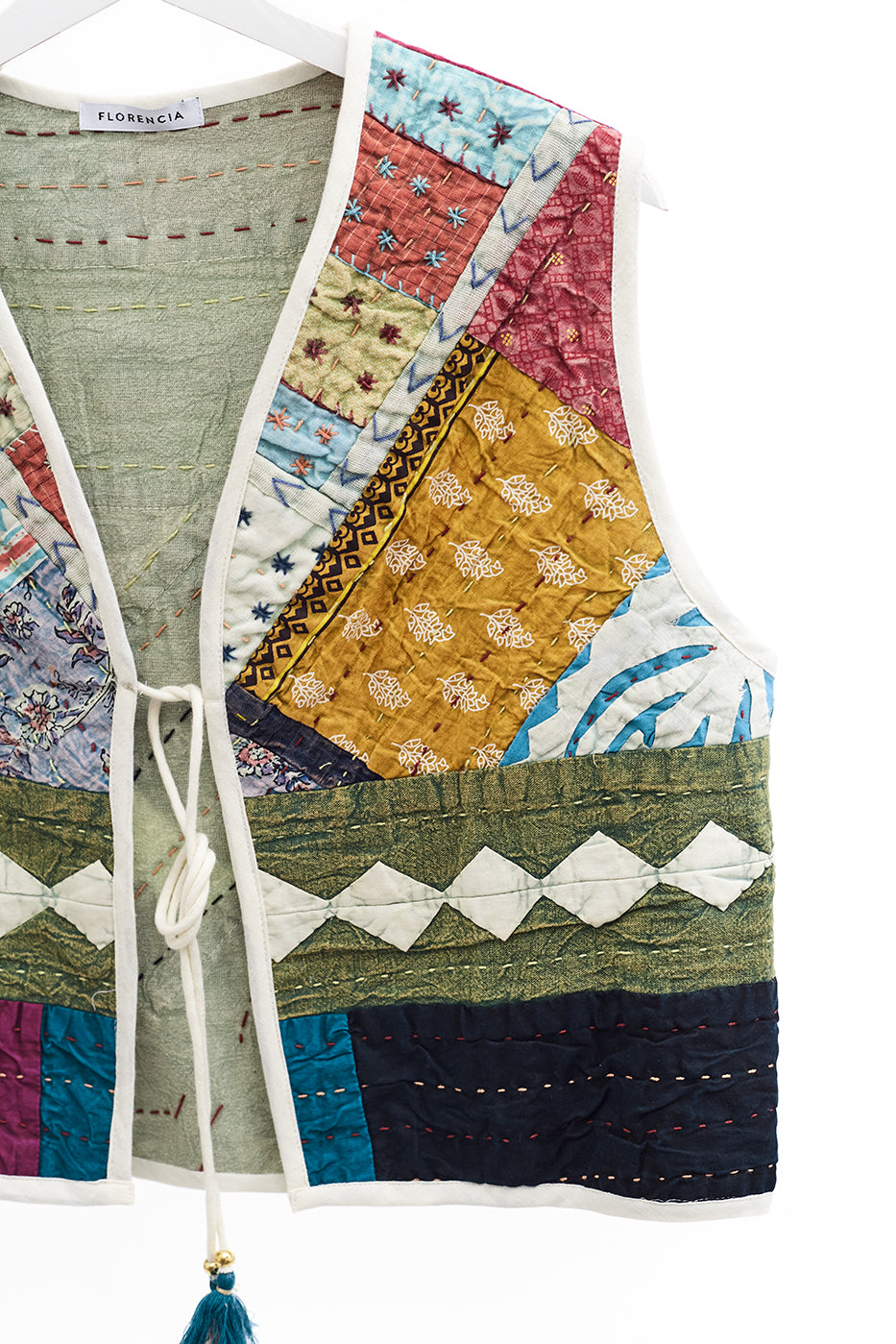 Chaleco patchwork