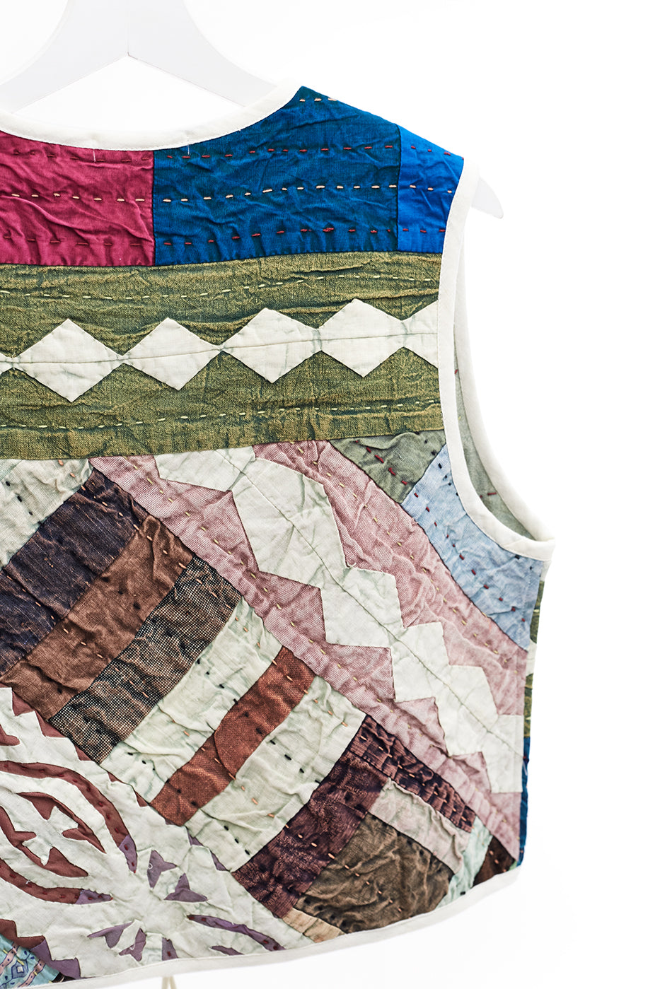 Chaleco patchwork