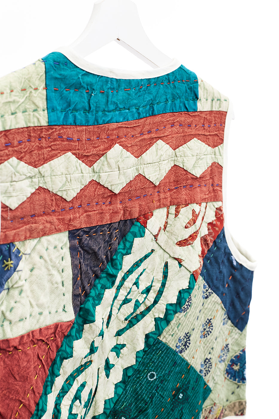 Chaleco patchwork