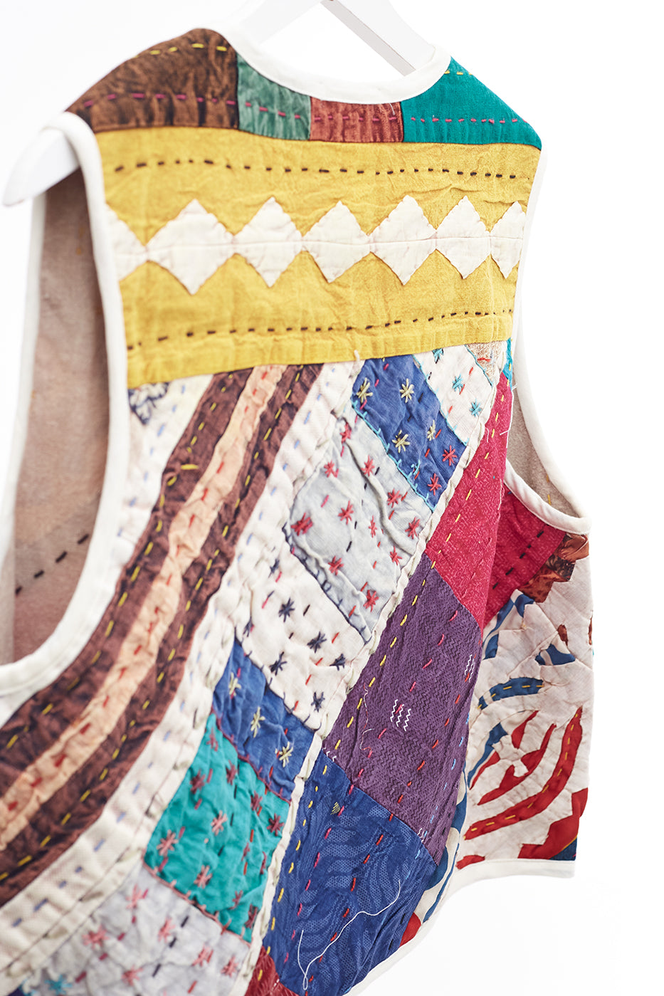 Chaleco patchwork