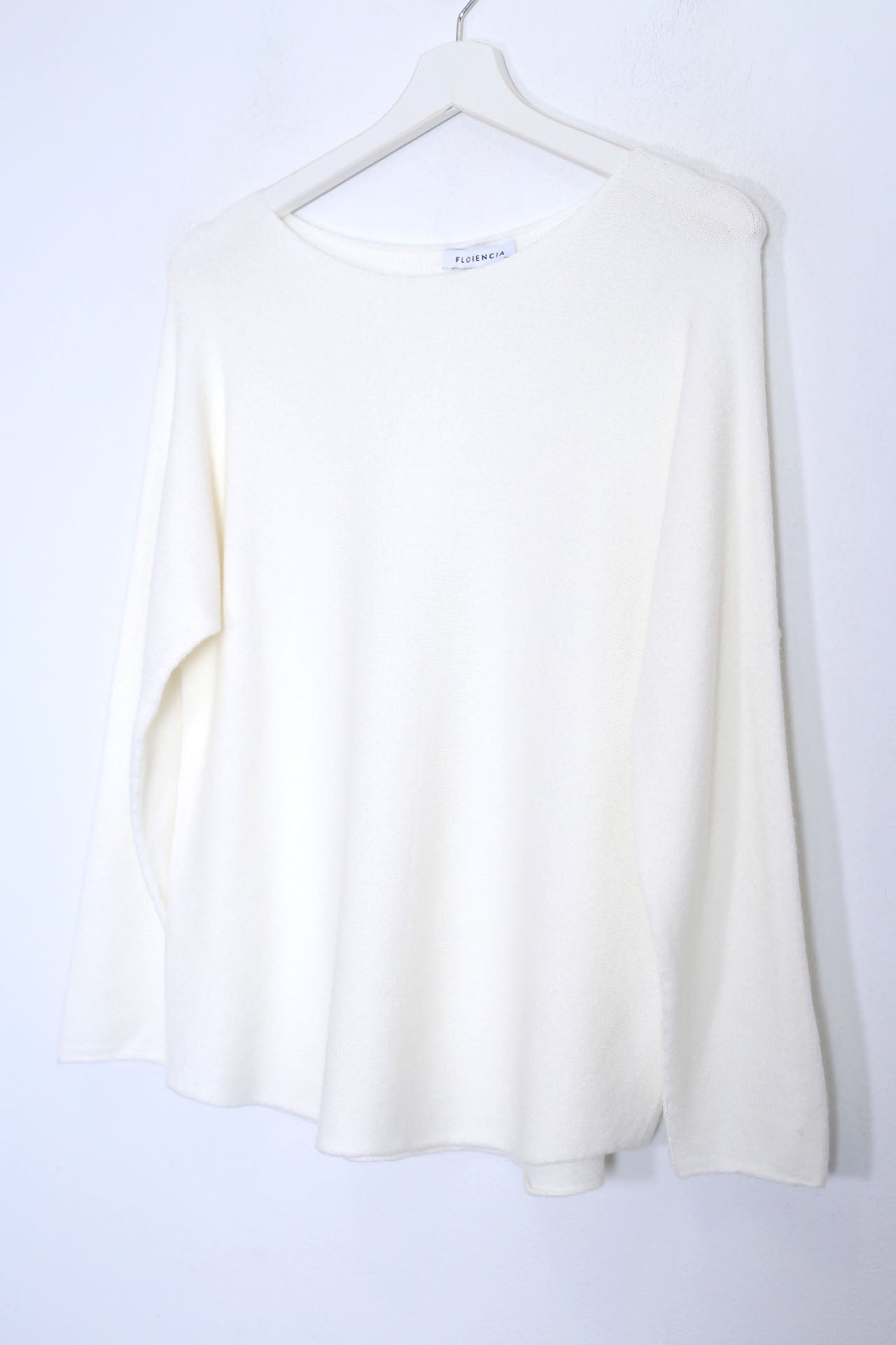 Jersey sin costuras cuello redondo