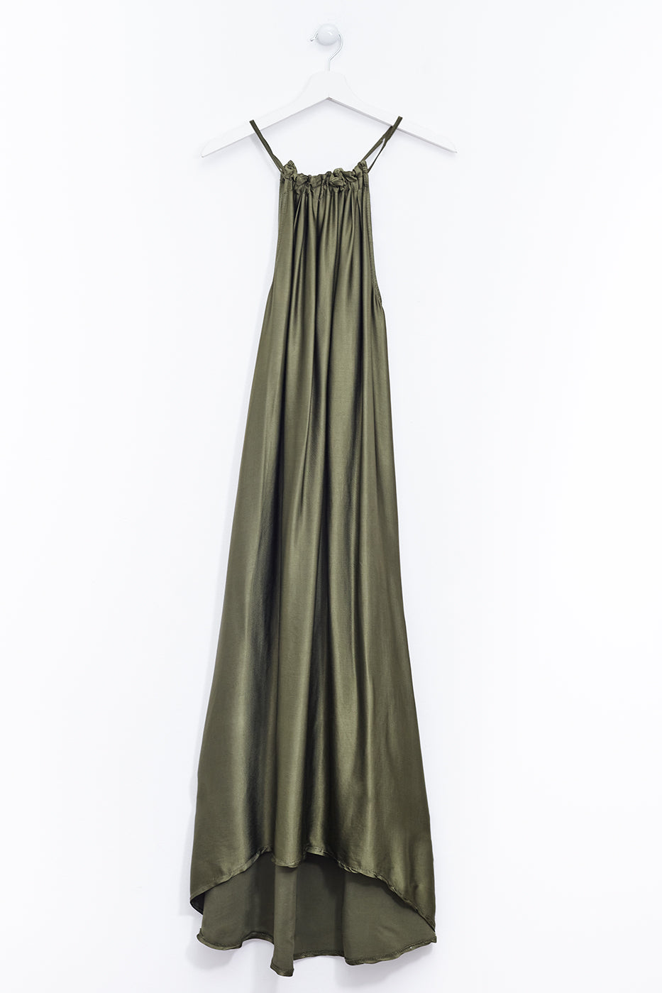 Halter midi dress