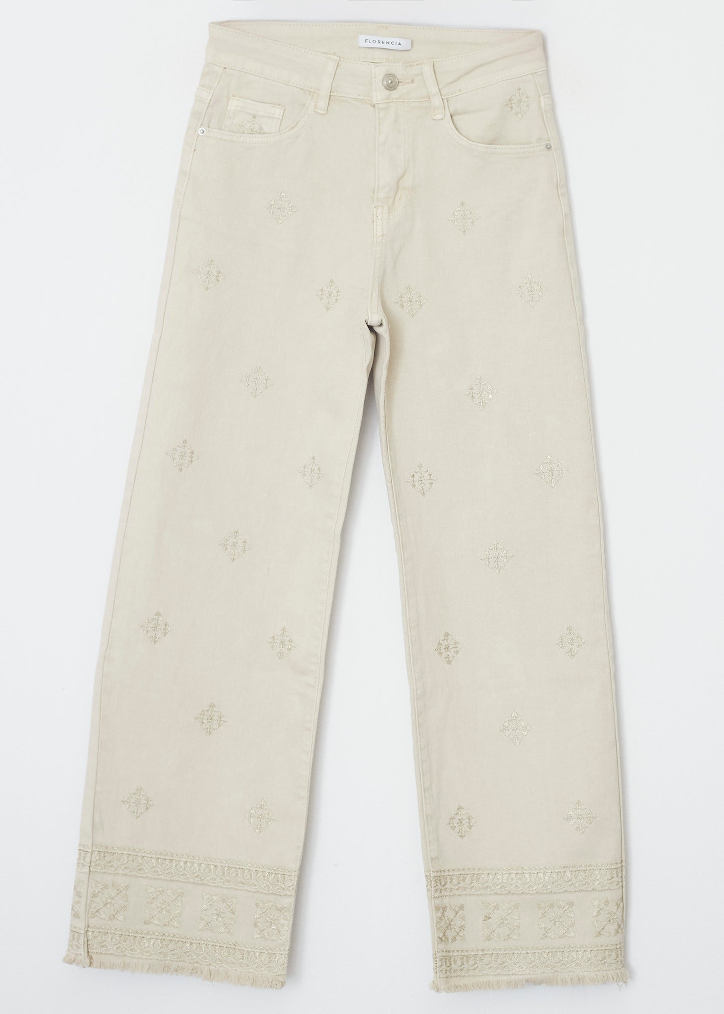 Jeans bordados