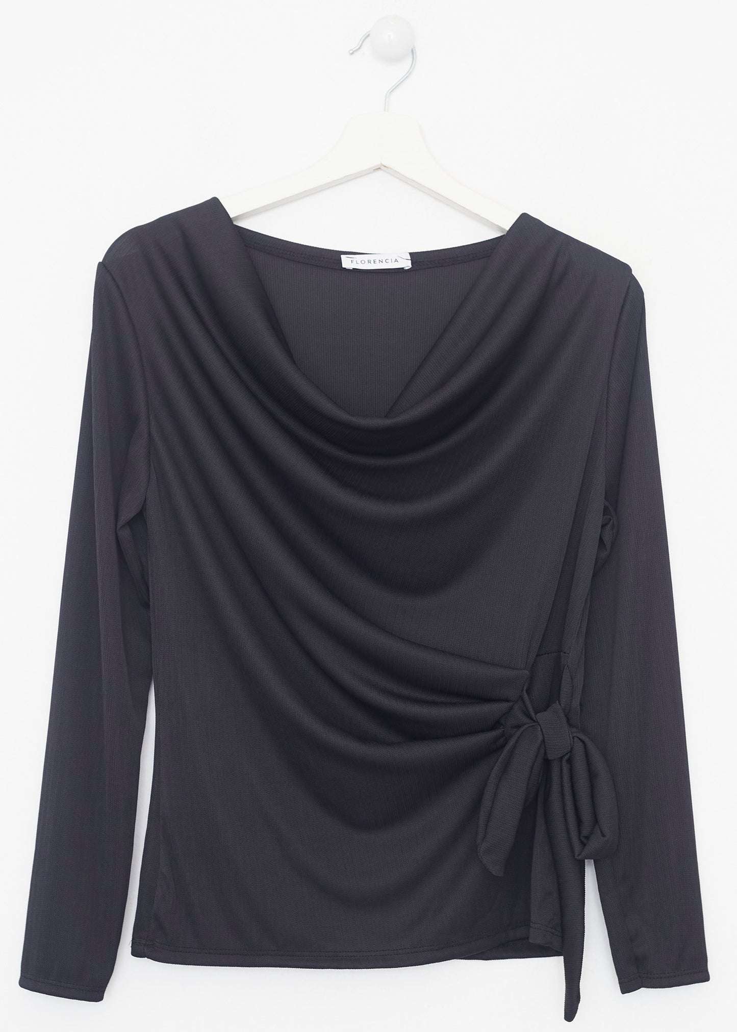 Camiseta desbocada lazo