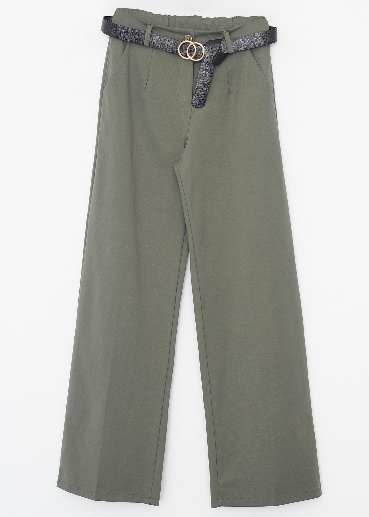 Pantalones rectos pinzas