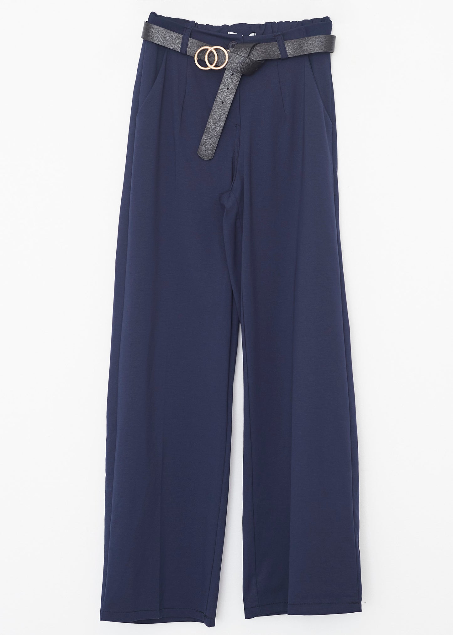 Pantalones rectos pinzas