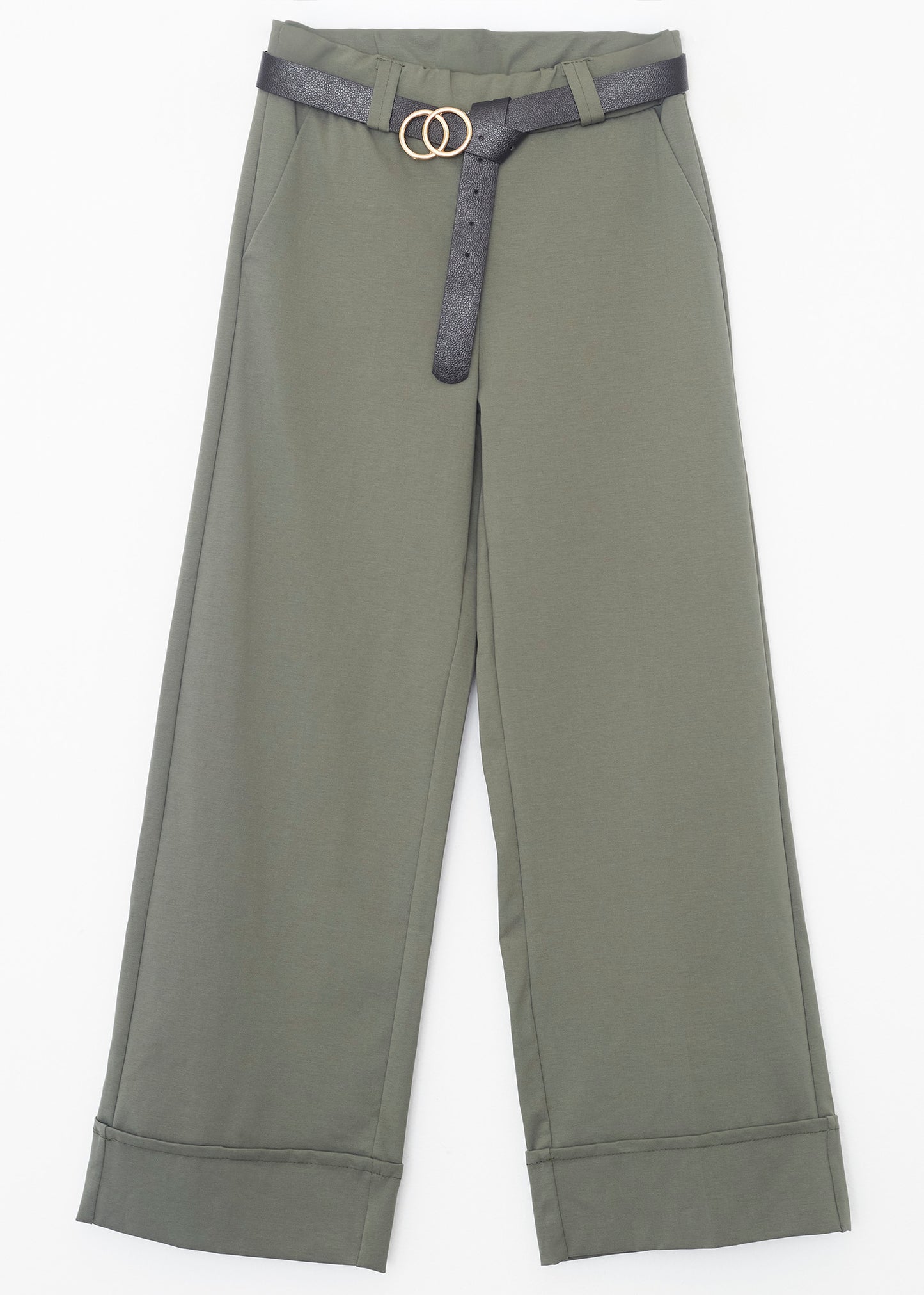 Pantalones vuelta cinturón