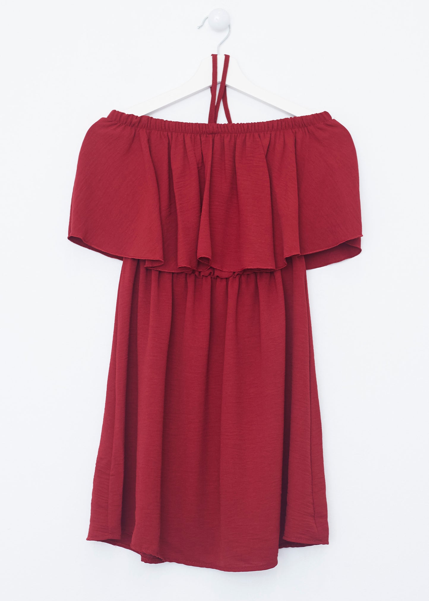 Vestido midi volante