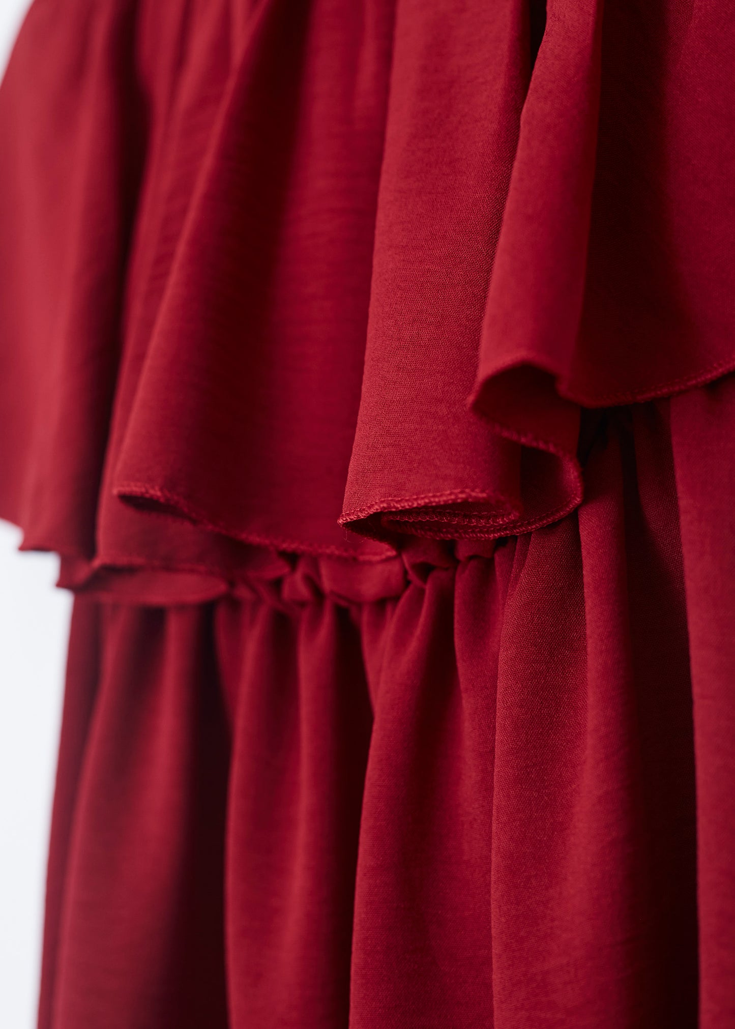 Vestido midi volante