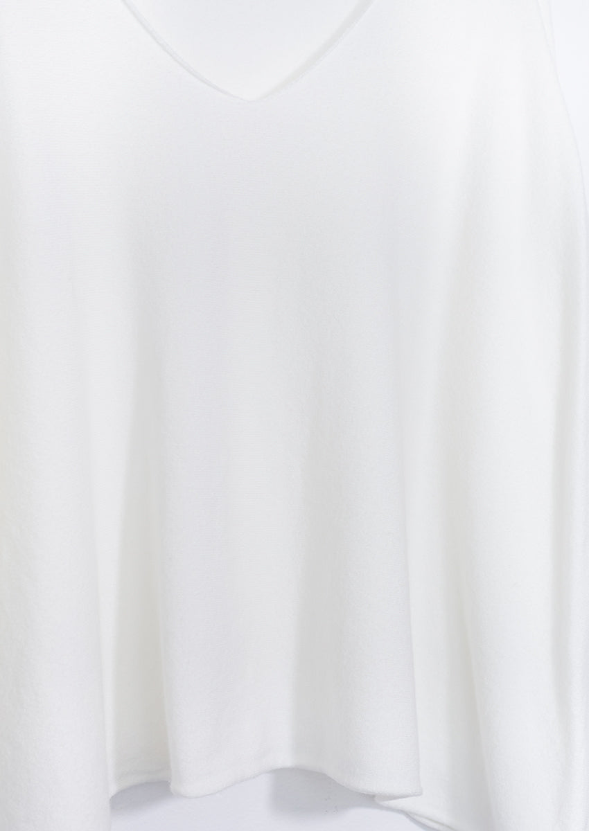 Jersey amplio cuello punta