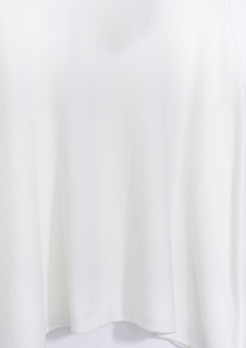 Wide round neck sweater