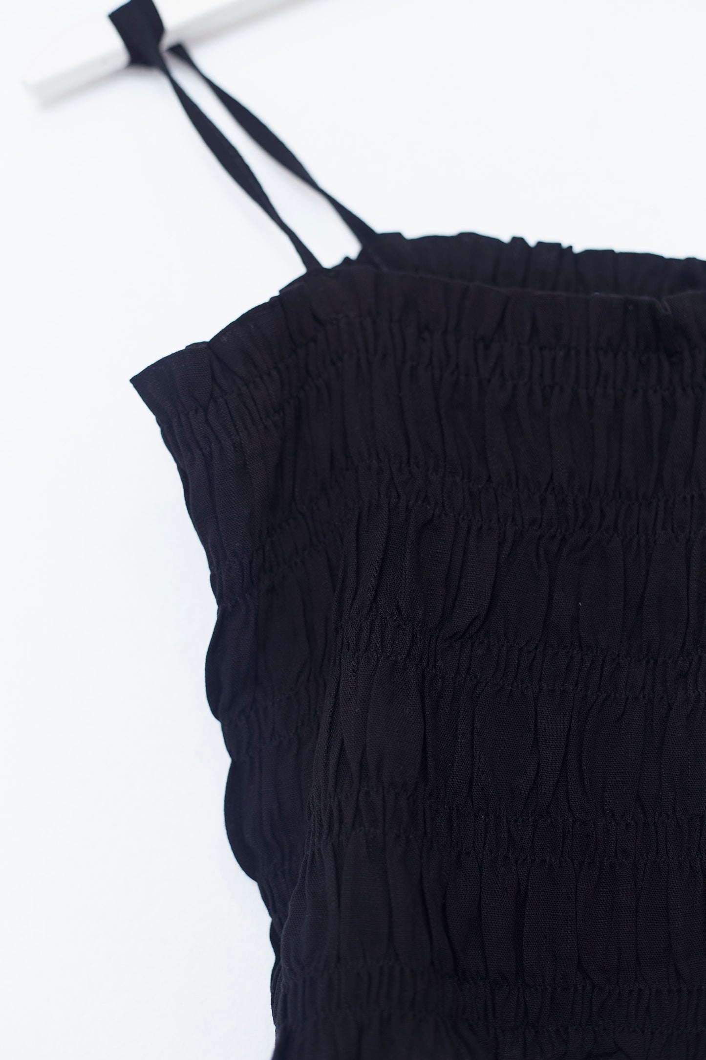 Ruched textured top