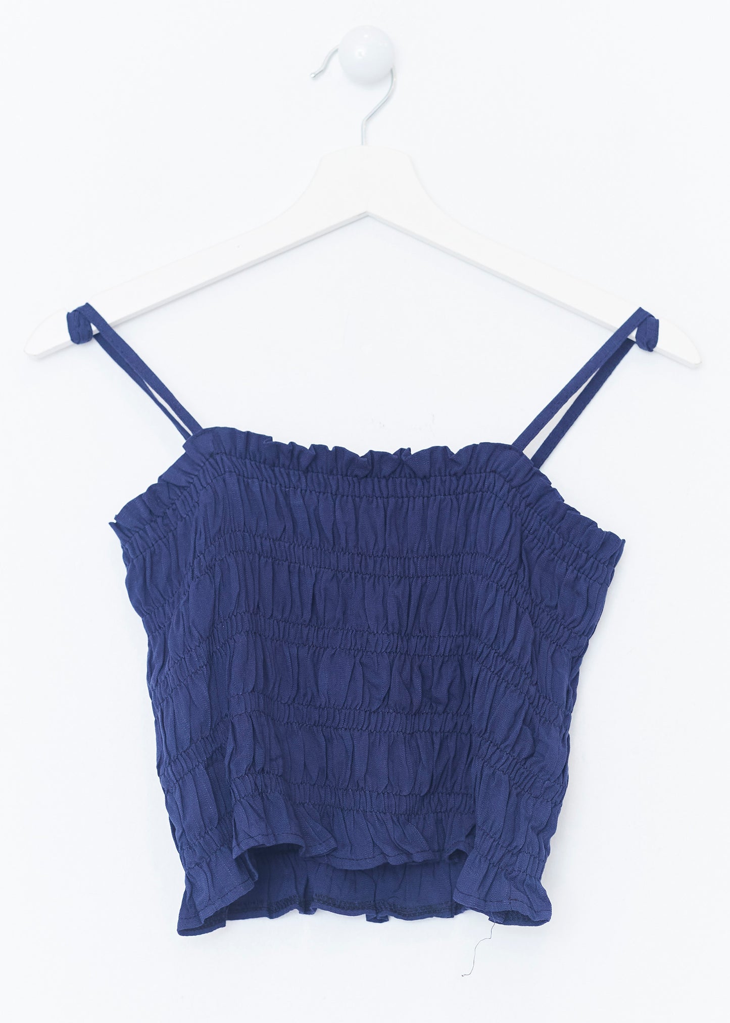Ruched textured top
